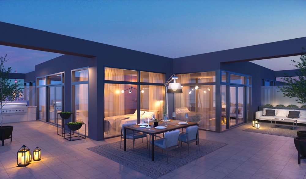 Six25BV Condos in Toronto — rendering 4