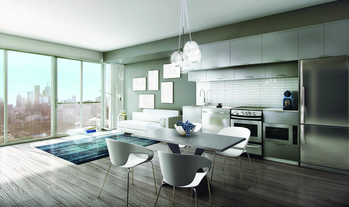Grid Condos in Toronto — rendering 3
