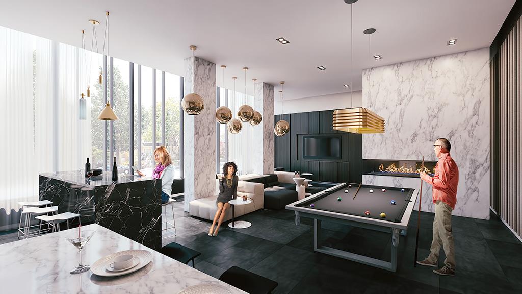 Distinction Condos in Toronto — rendering 4