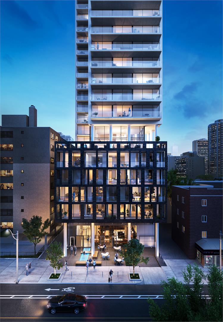 EightyOne Wellesley in Toronto — rendering 3
