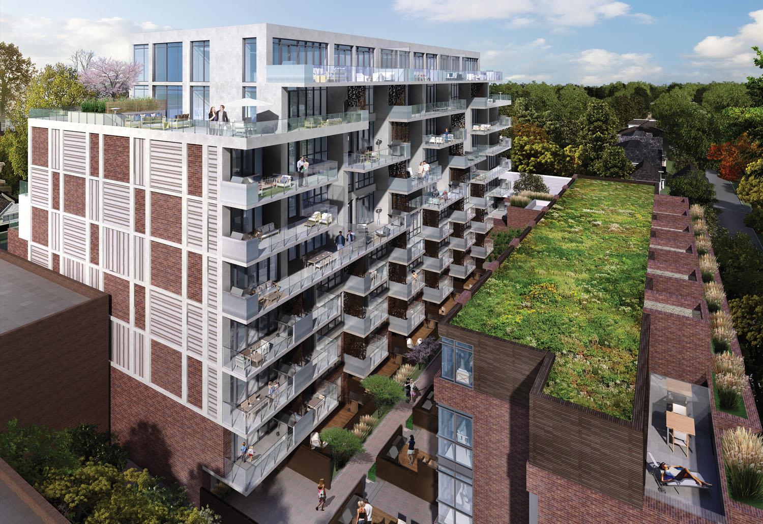 George Condos & in Toronto — rendering 3
