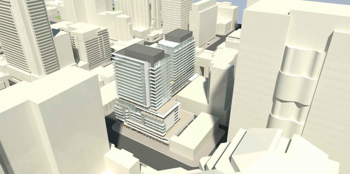 100 Edward Street in Toronto — rendering 1