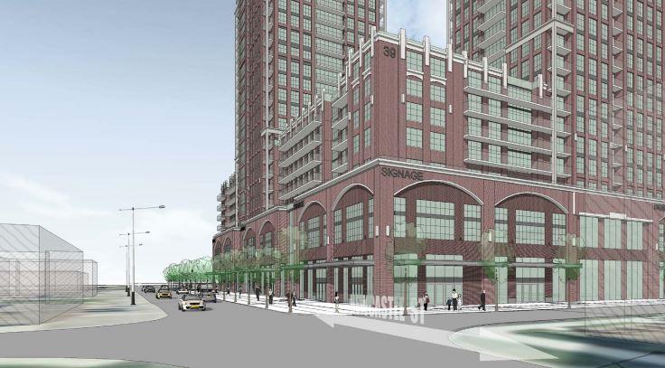 39 Newcastle Street in Toronto — rendering 3