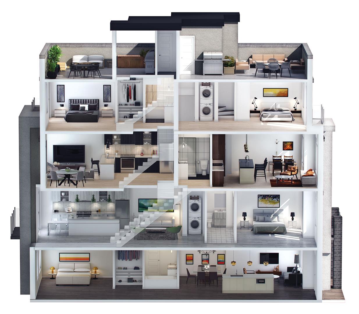 The 6ixth in Oakville — rendering 8