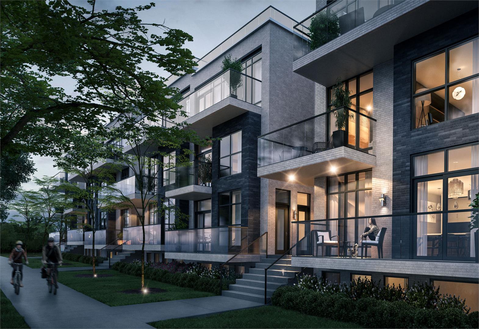 Winlock Towns in Toronto — rendering 2
