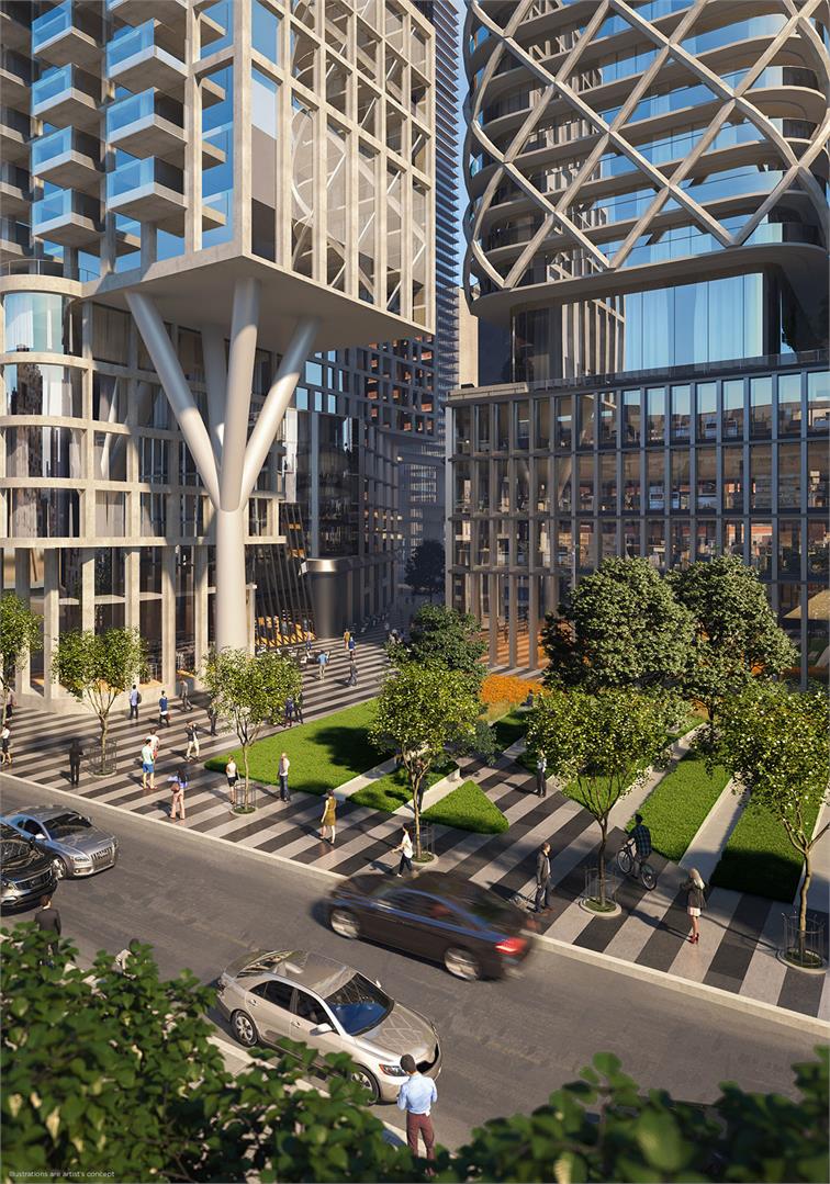 Artists’ Alley in Toronto — rendering 4