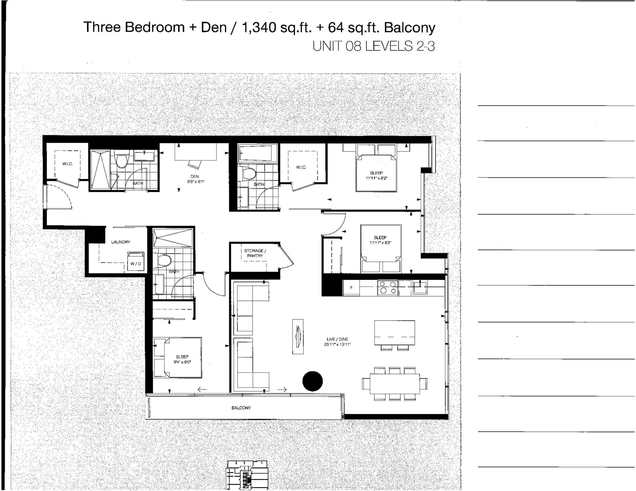 Unit 08 floor plan