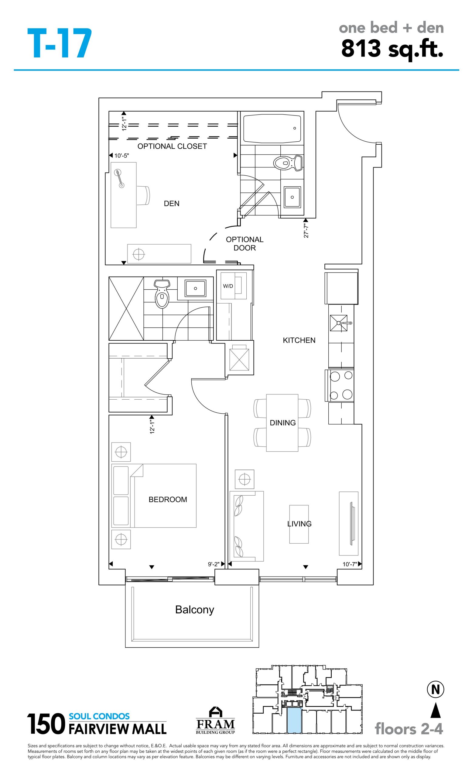 T-17 floor plan