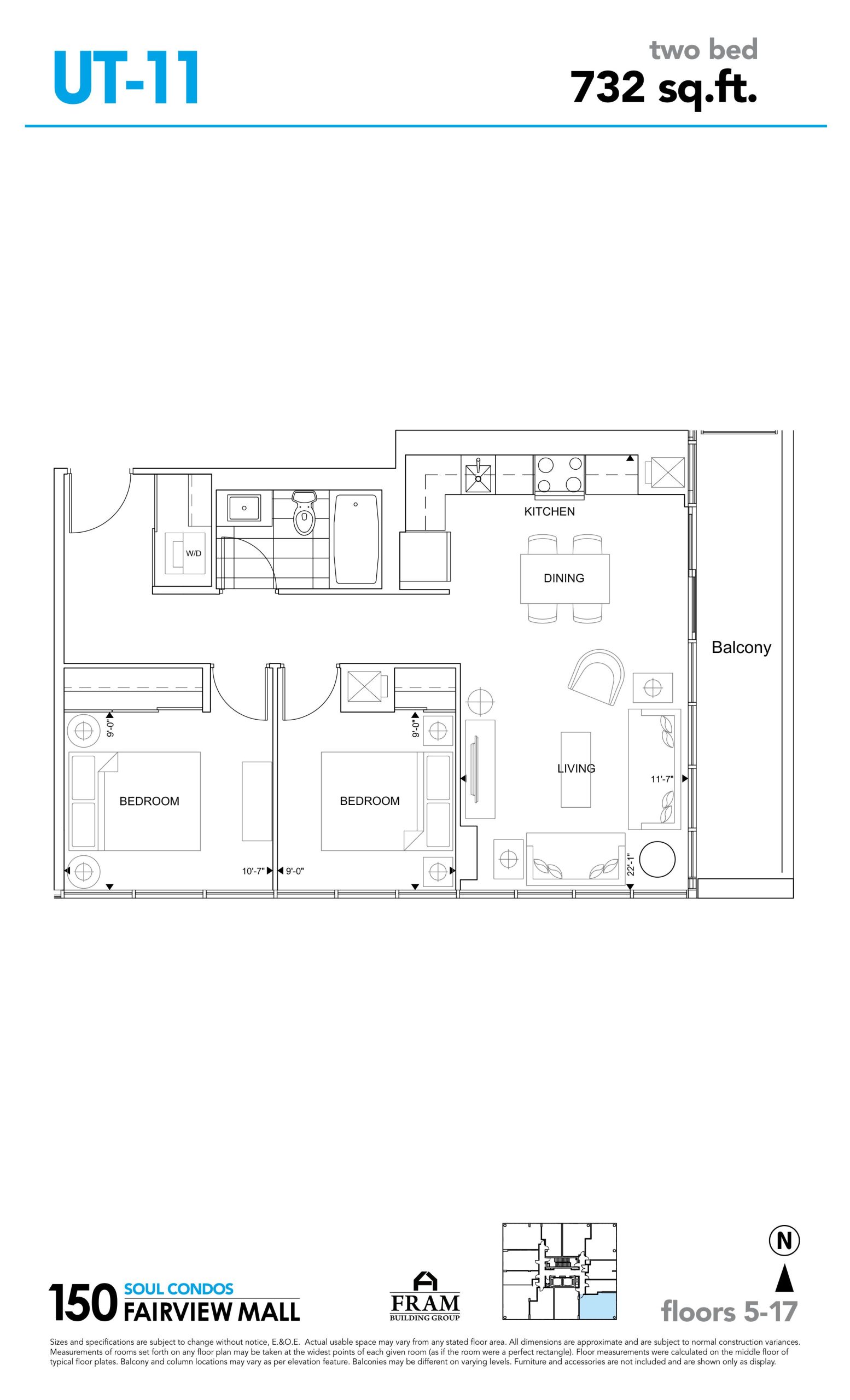 UT-11 floor plan