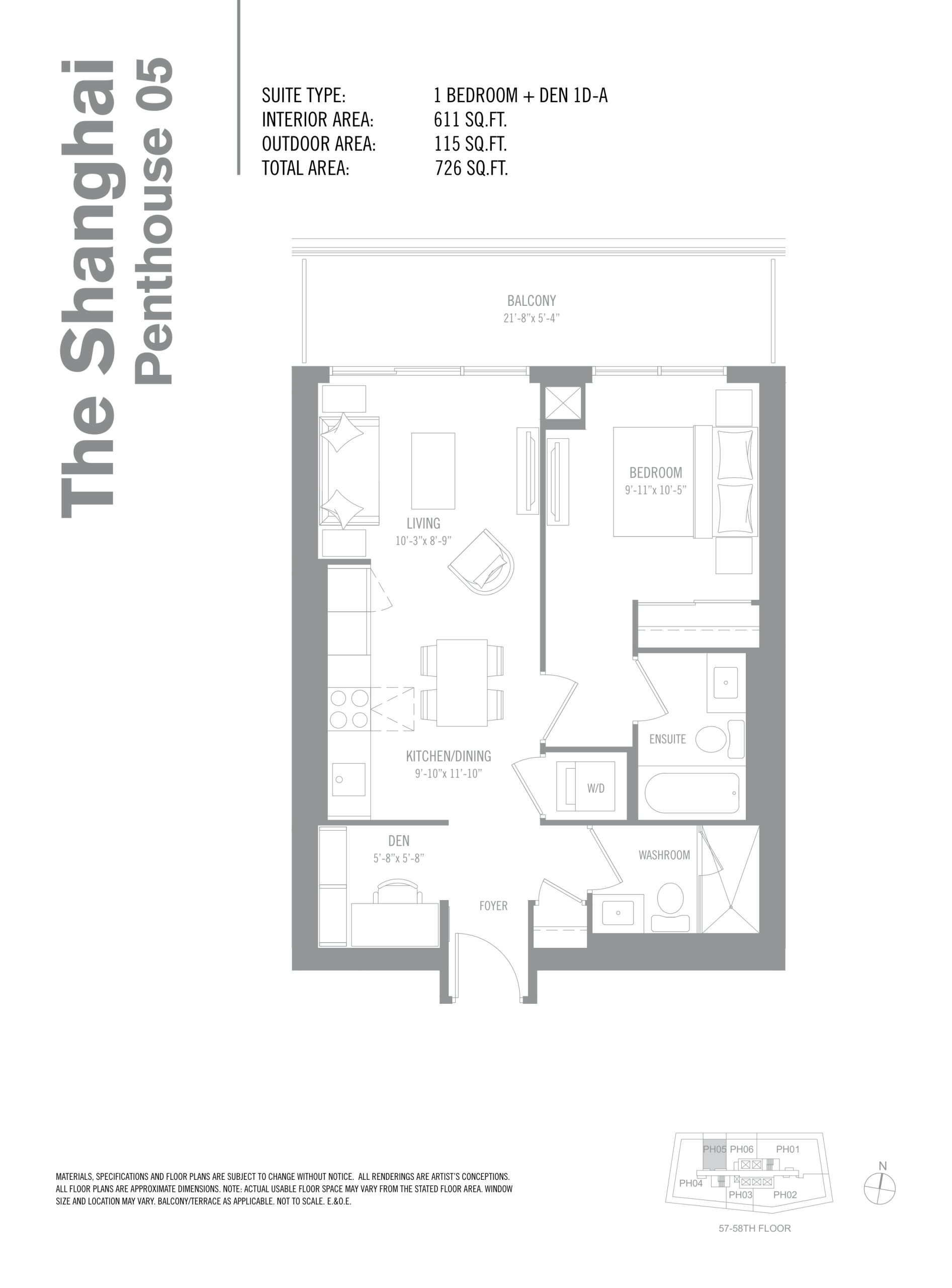 The Shanghai floor plan