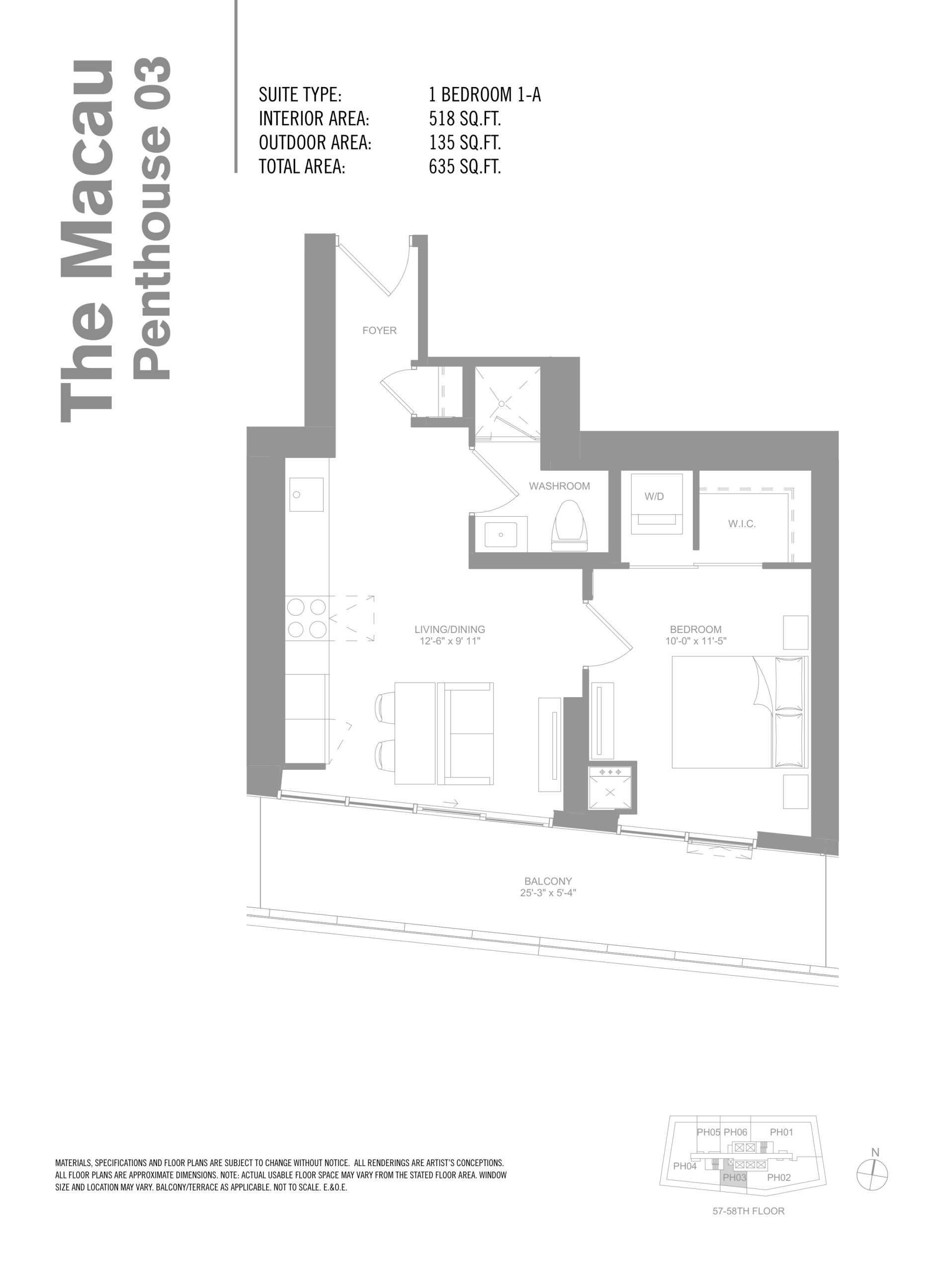The Macau floor plan