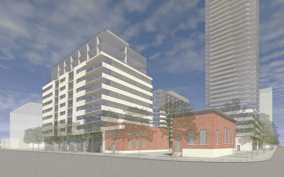 309 Cherry Street in Toronto — rendering 3