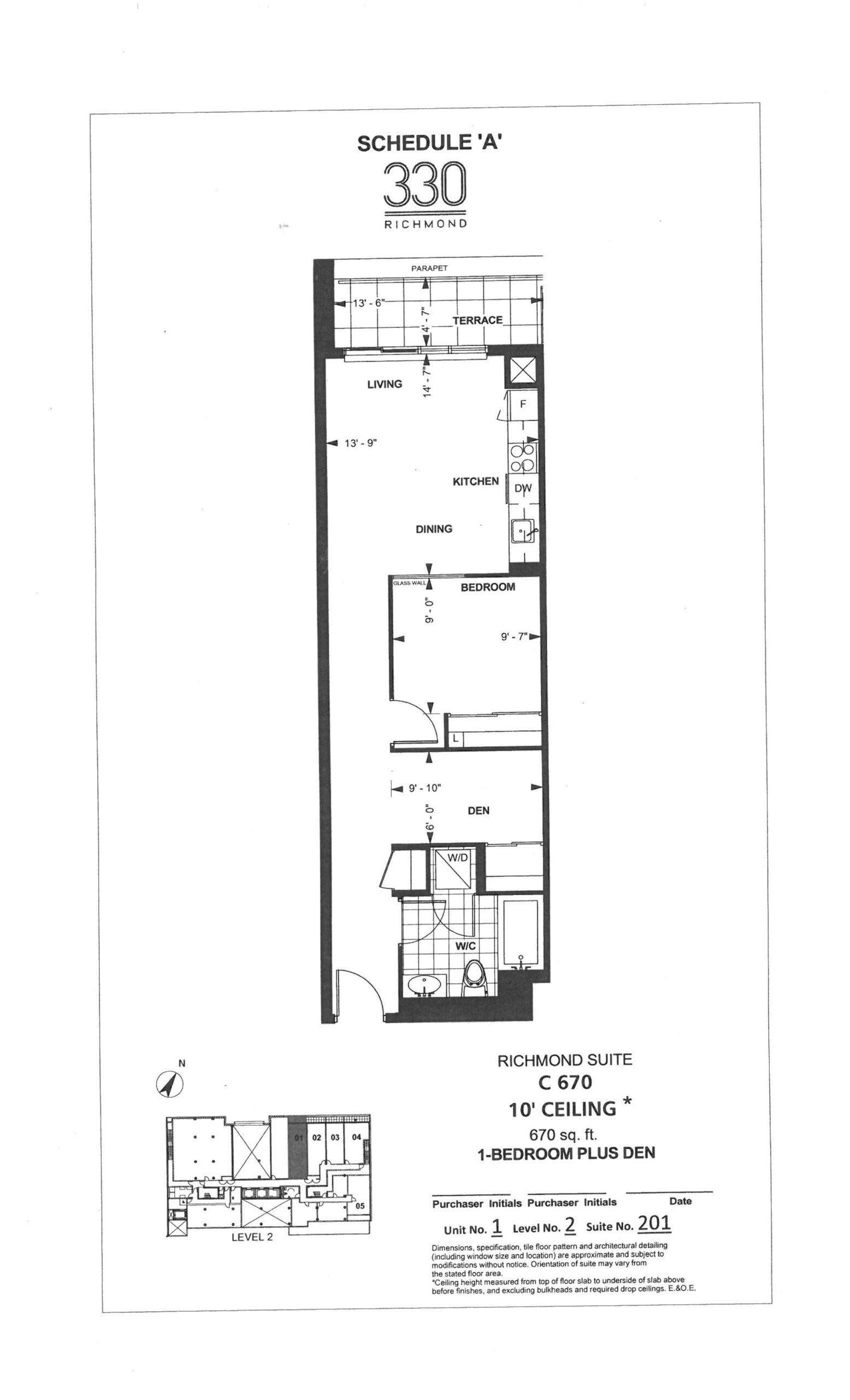 C 670 floor plan