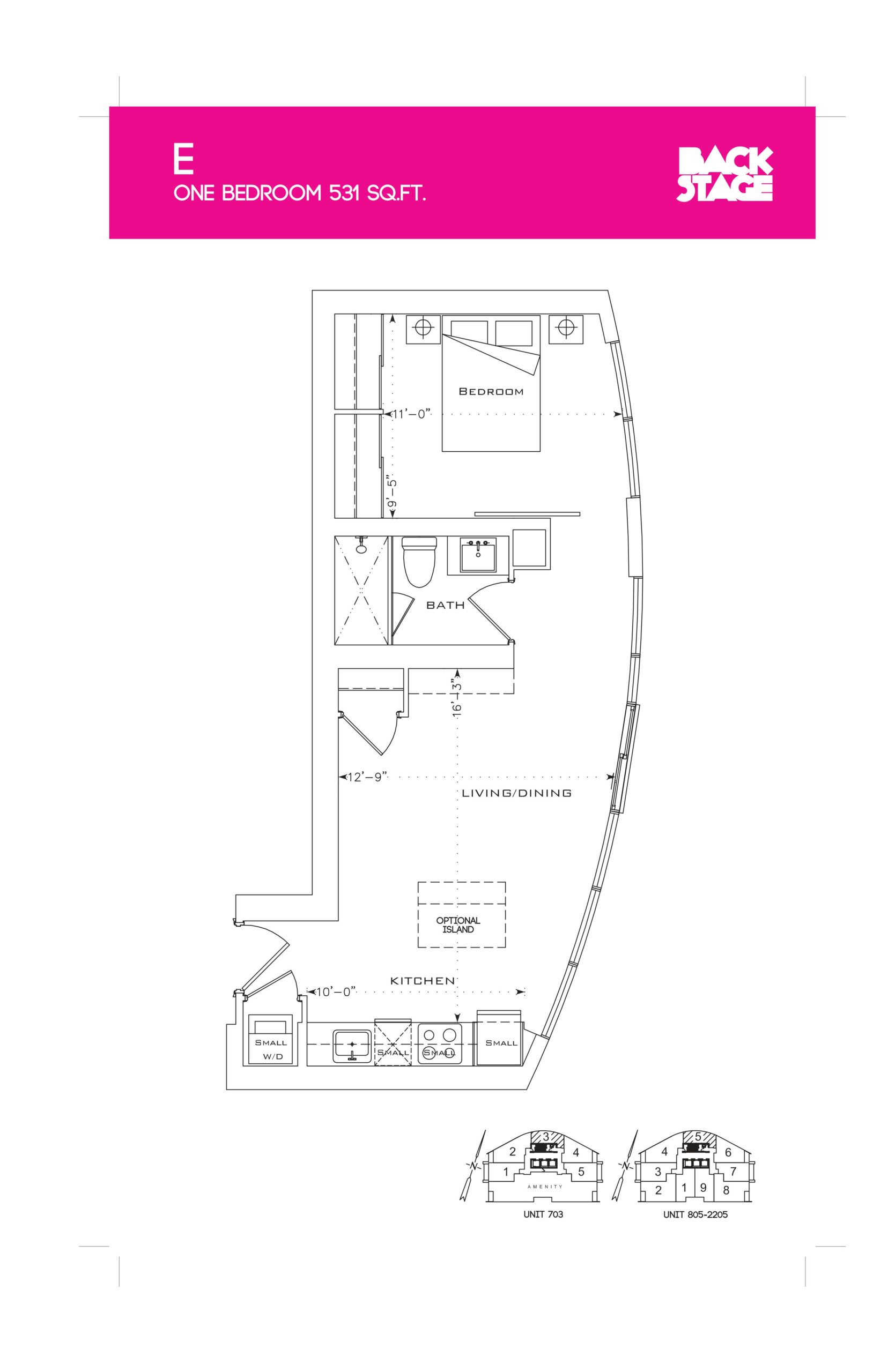 E floor plan