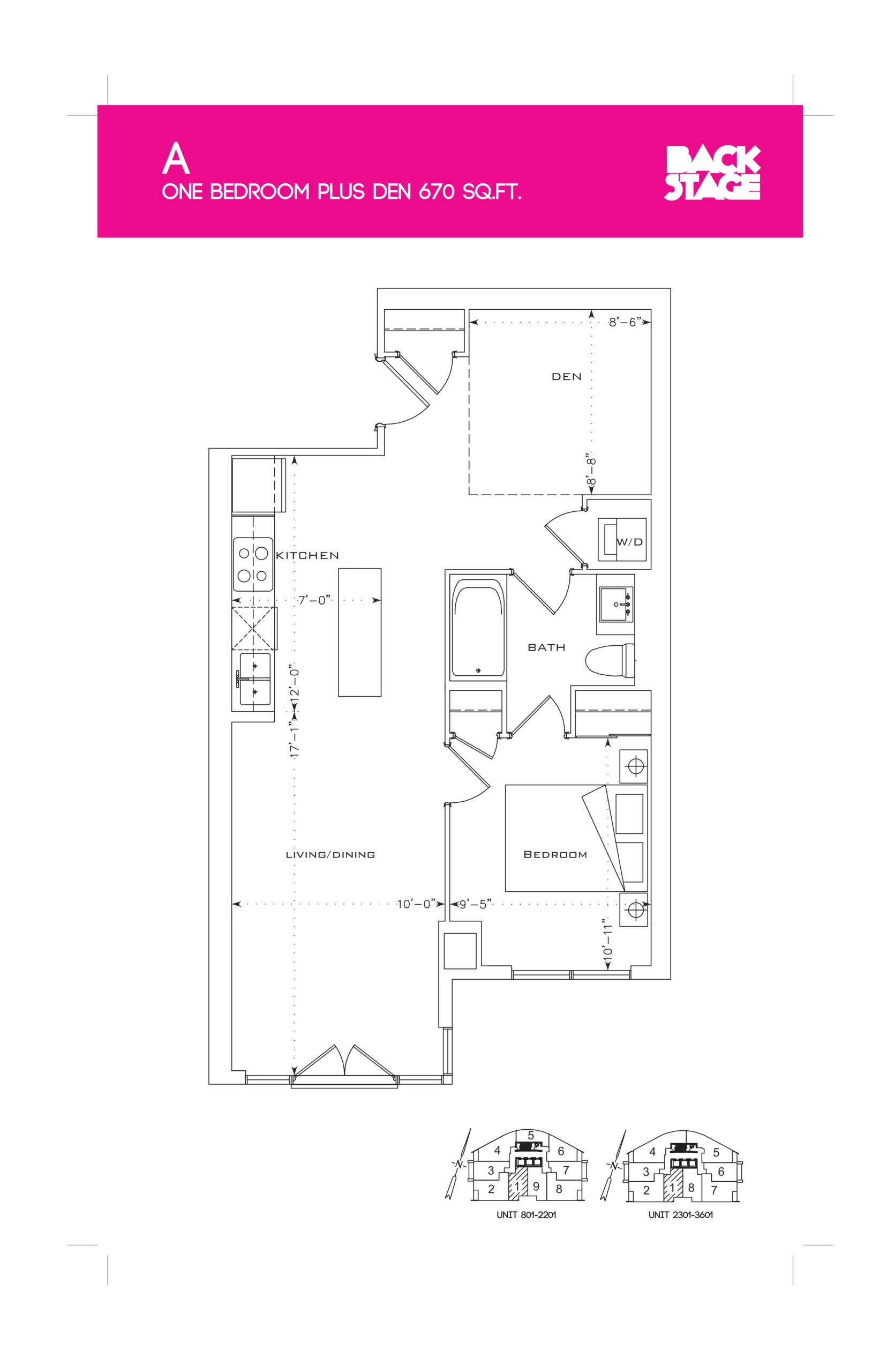 A floor plan