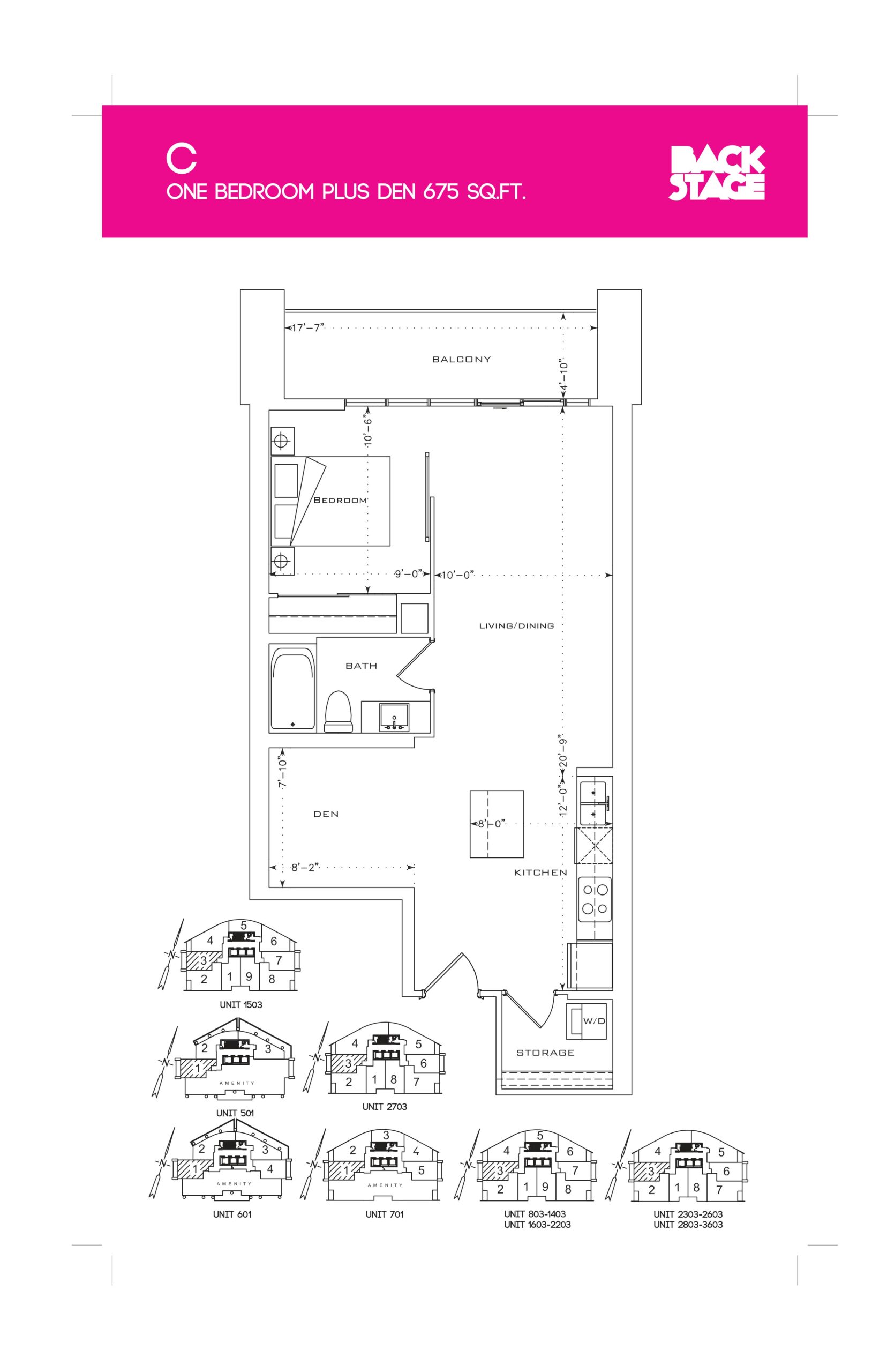 C floor plan