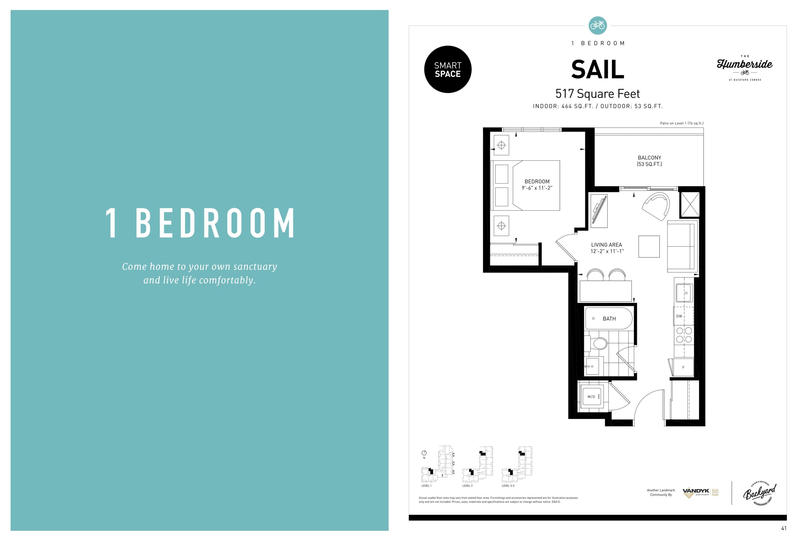 Sail floor plan