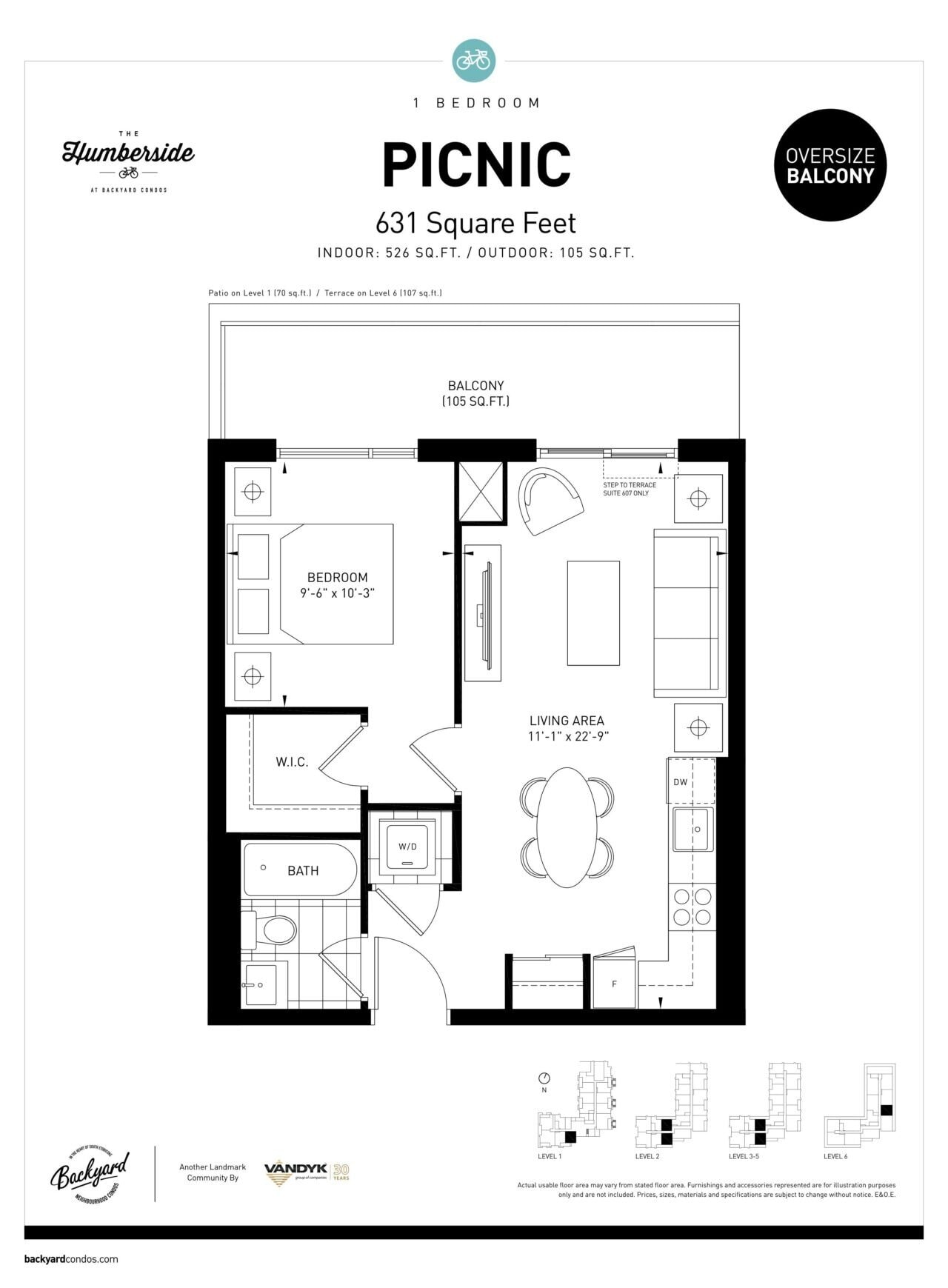 Picnic floor plan