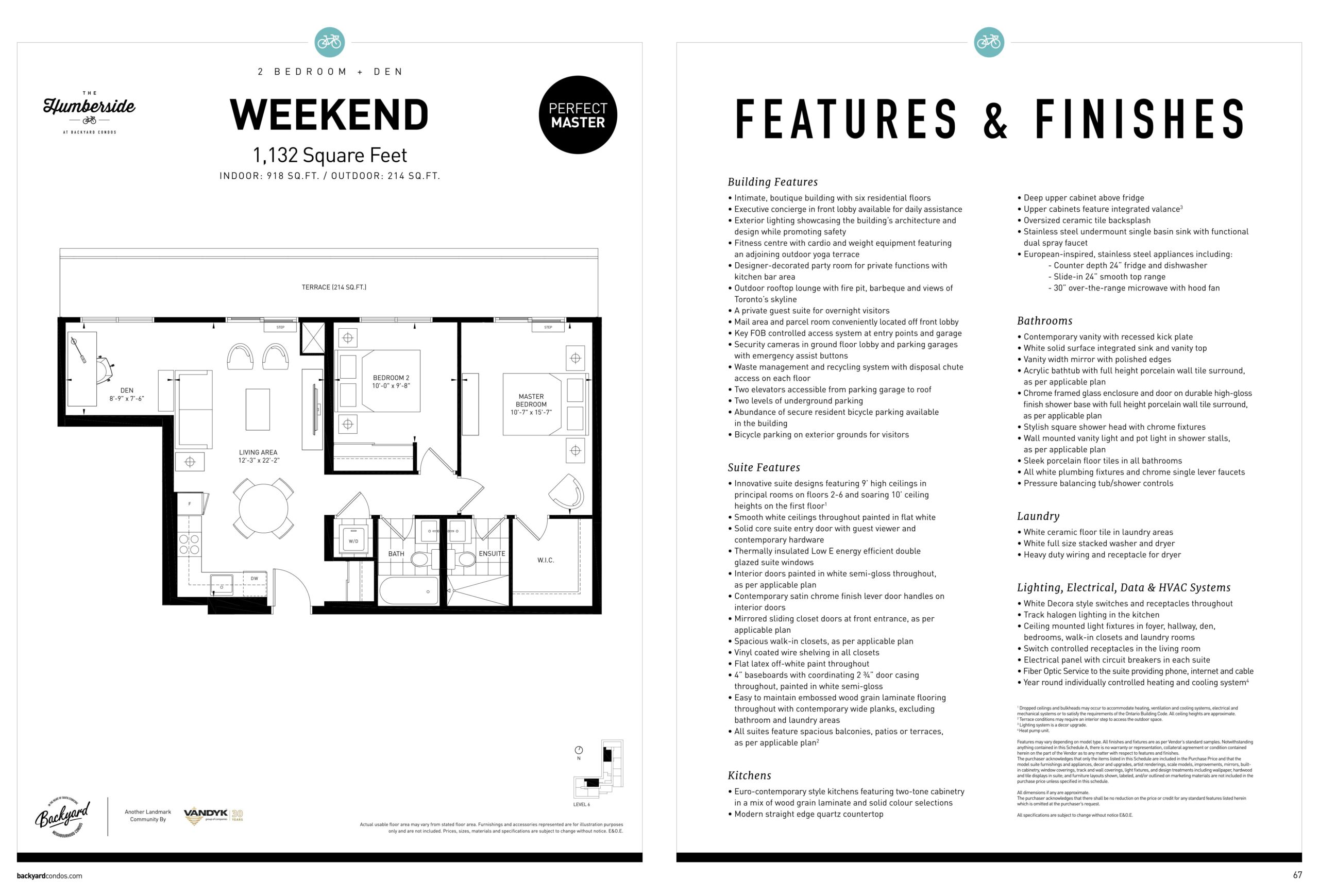 Weekend floor plan