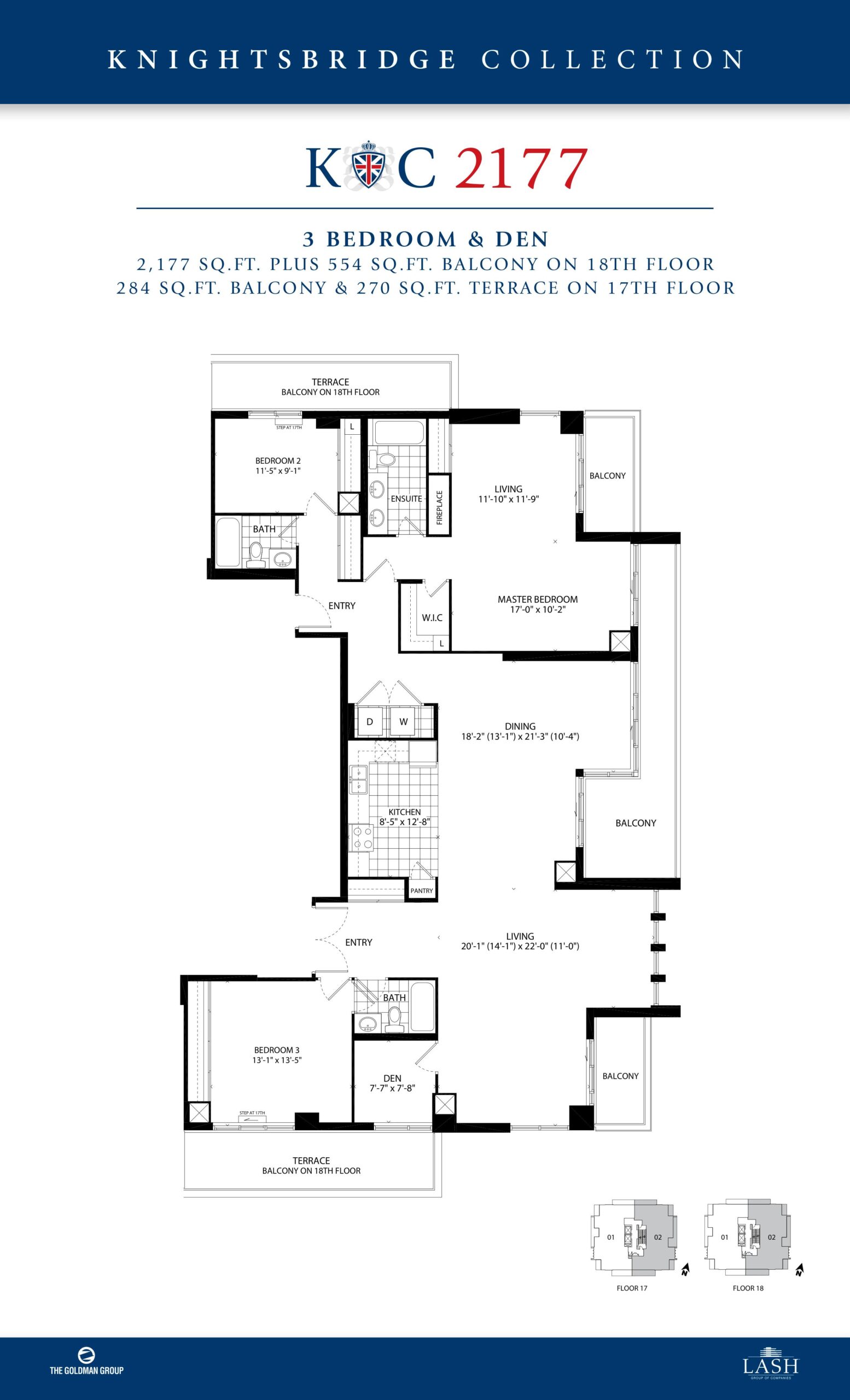 Knightsbridge 2177 floor plan