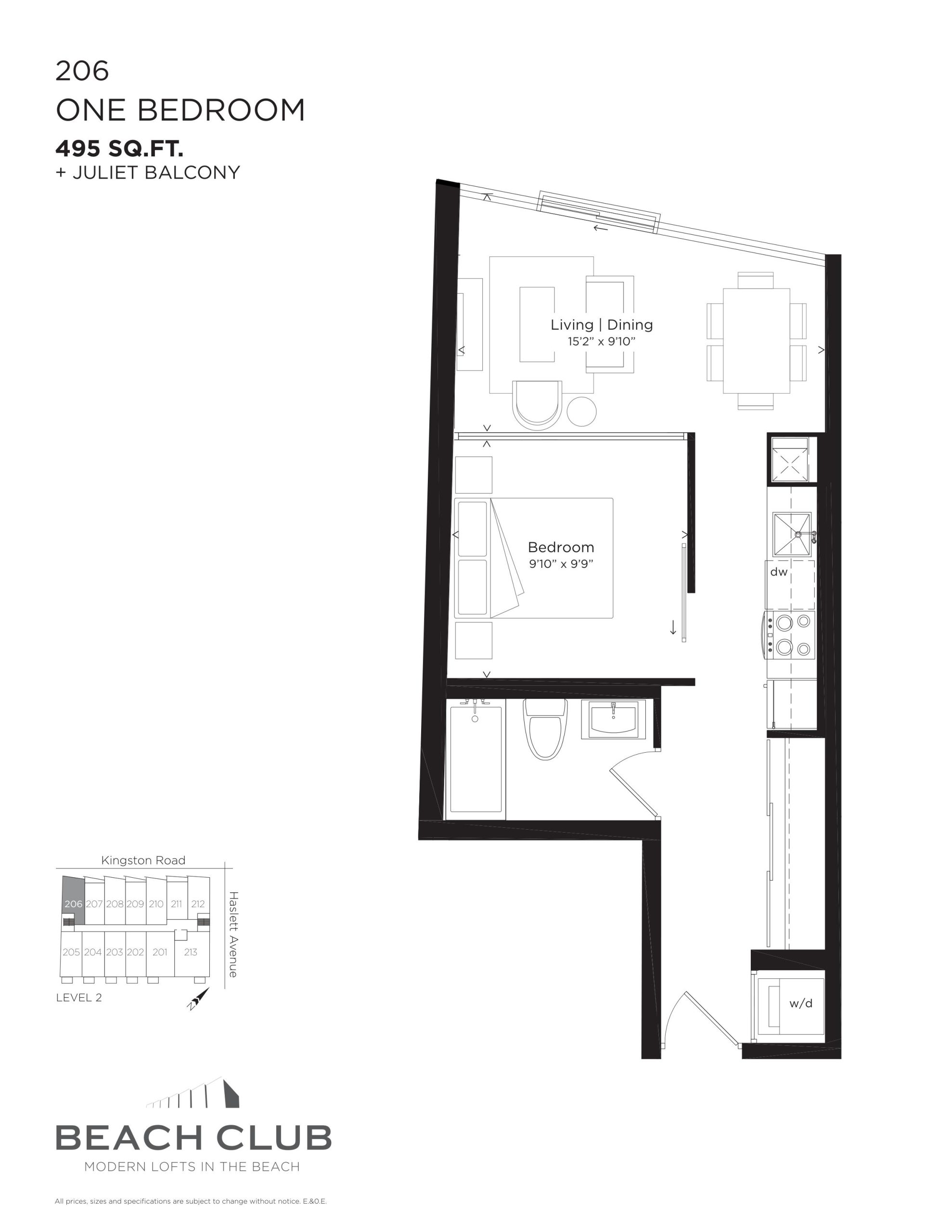 206 floor plan