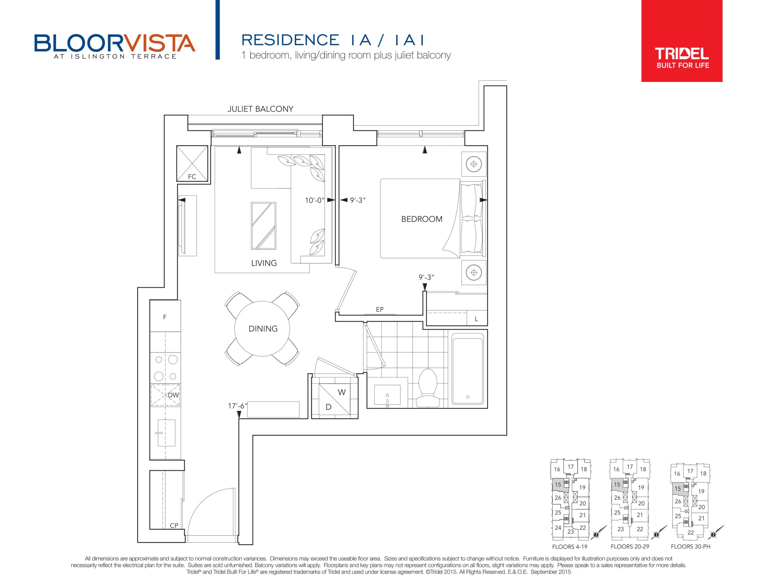 1A floor plan