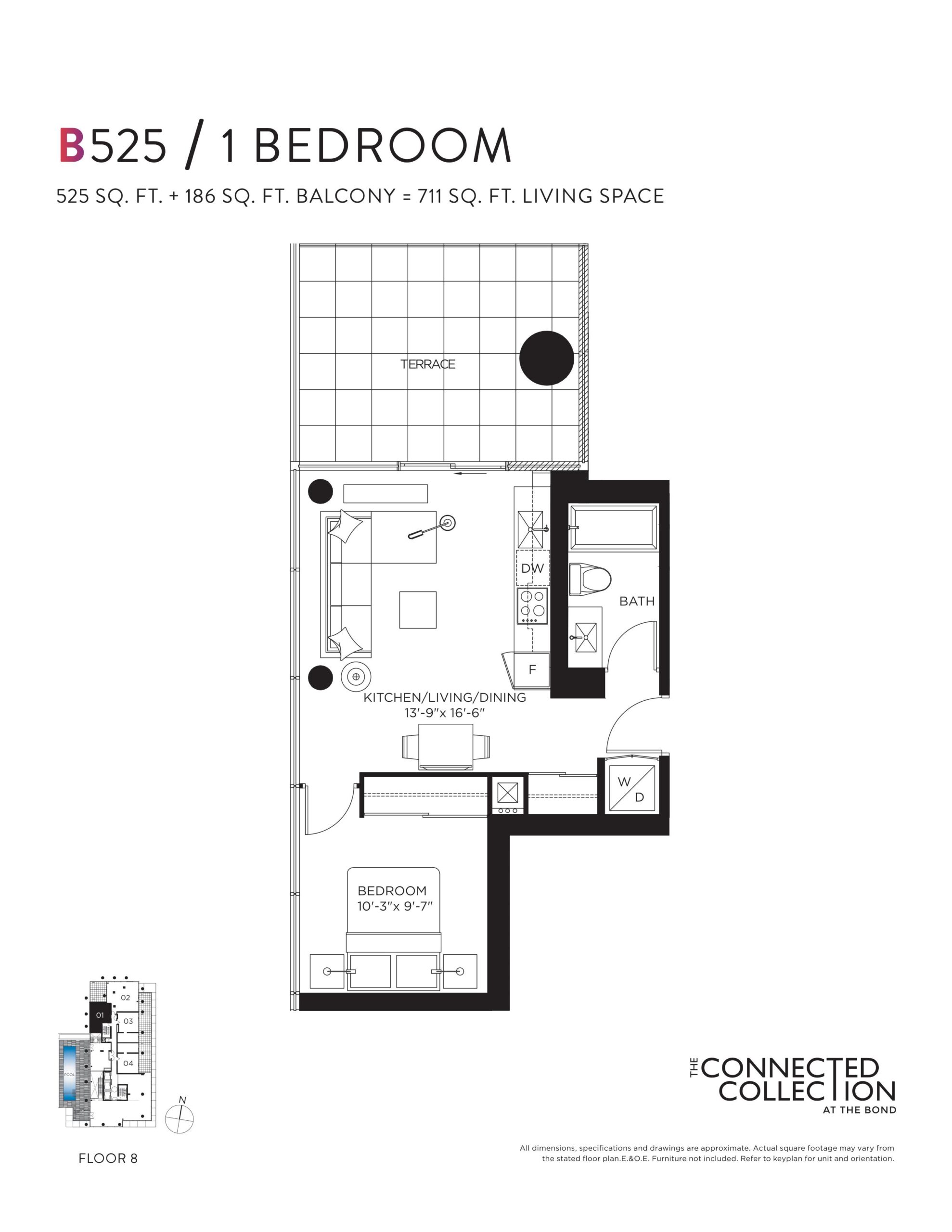 B525 floor plan