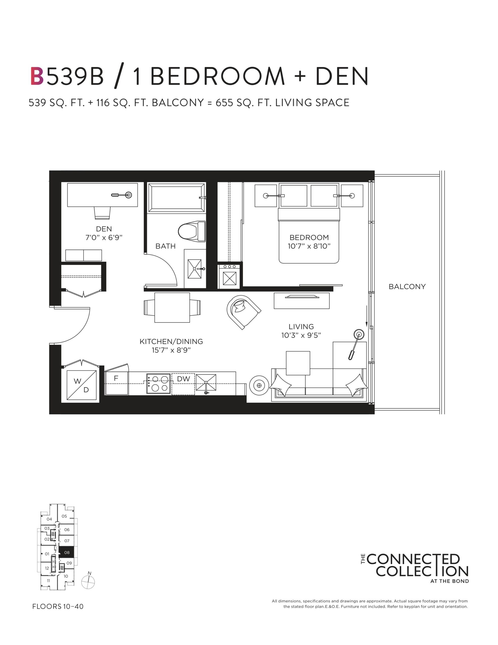 B539B floor plan