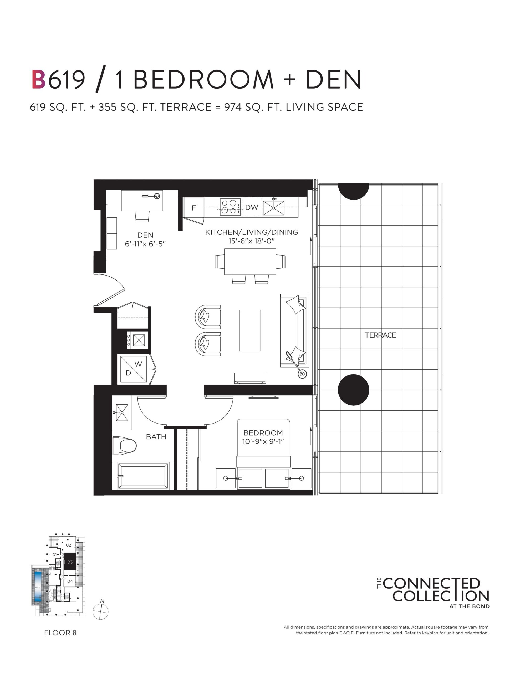 B619 floor plan