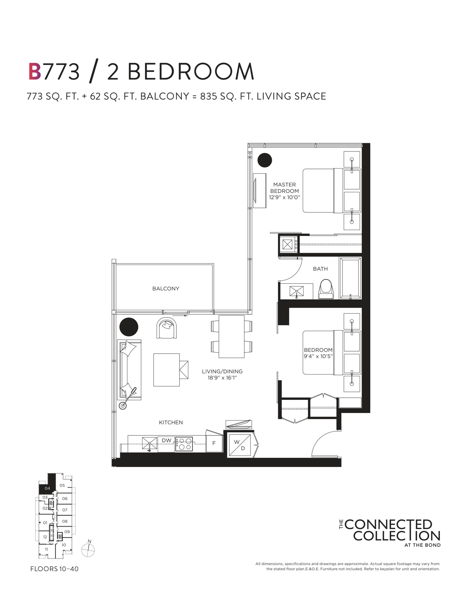 B773 floor plan
