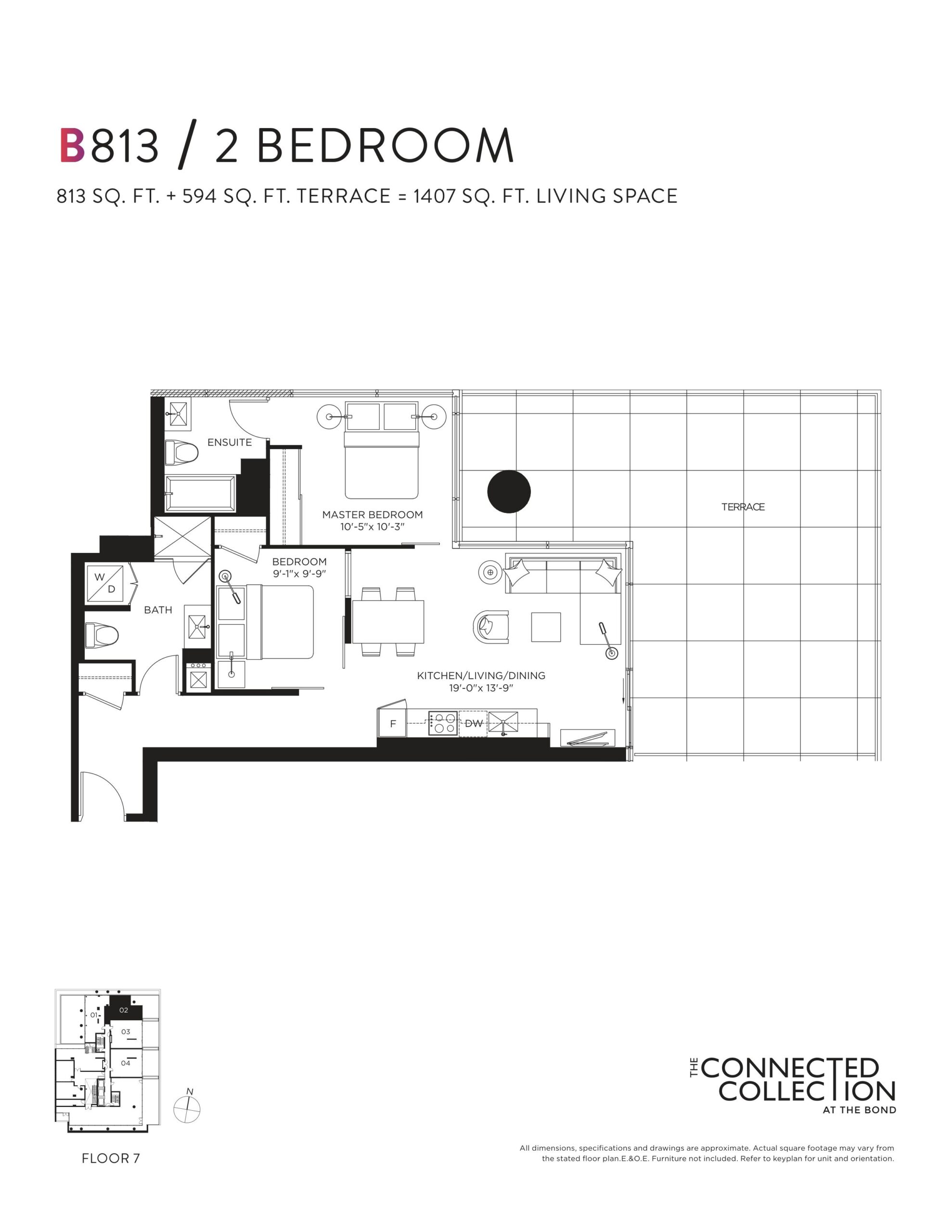 B813 floor plan