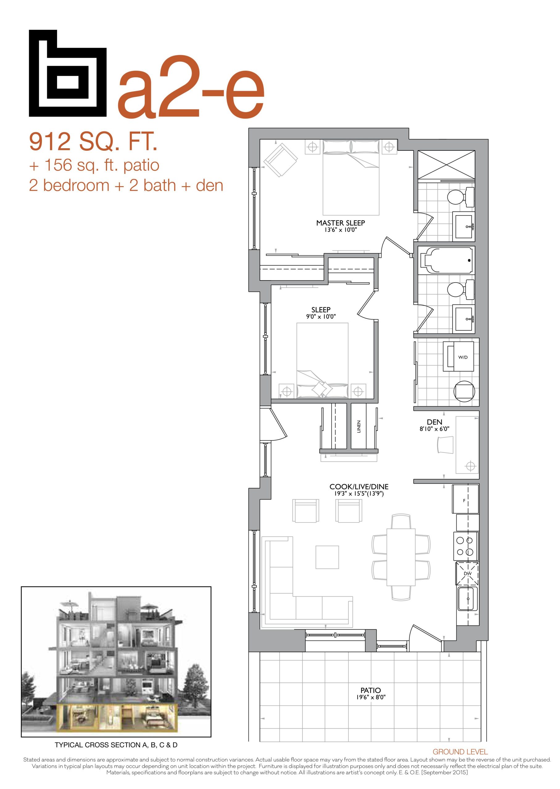 a2-e floor plan