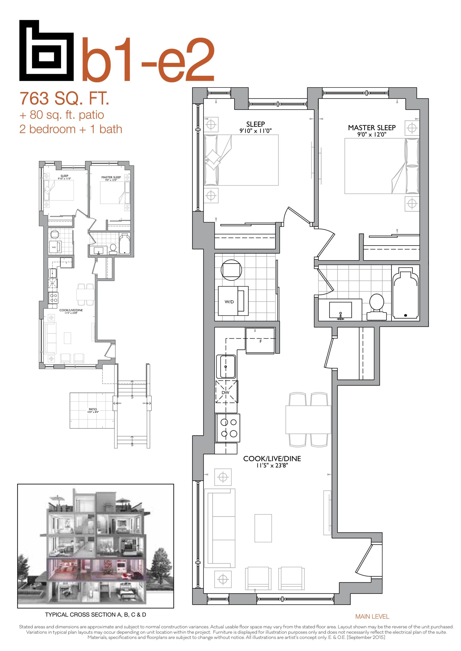 b1-e2 floor plan