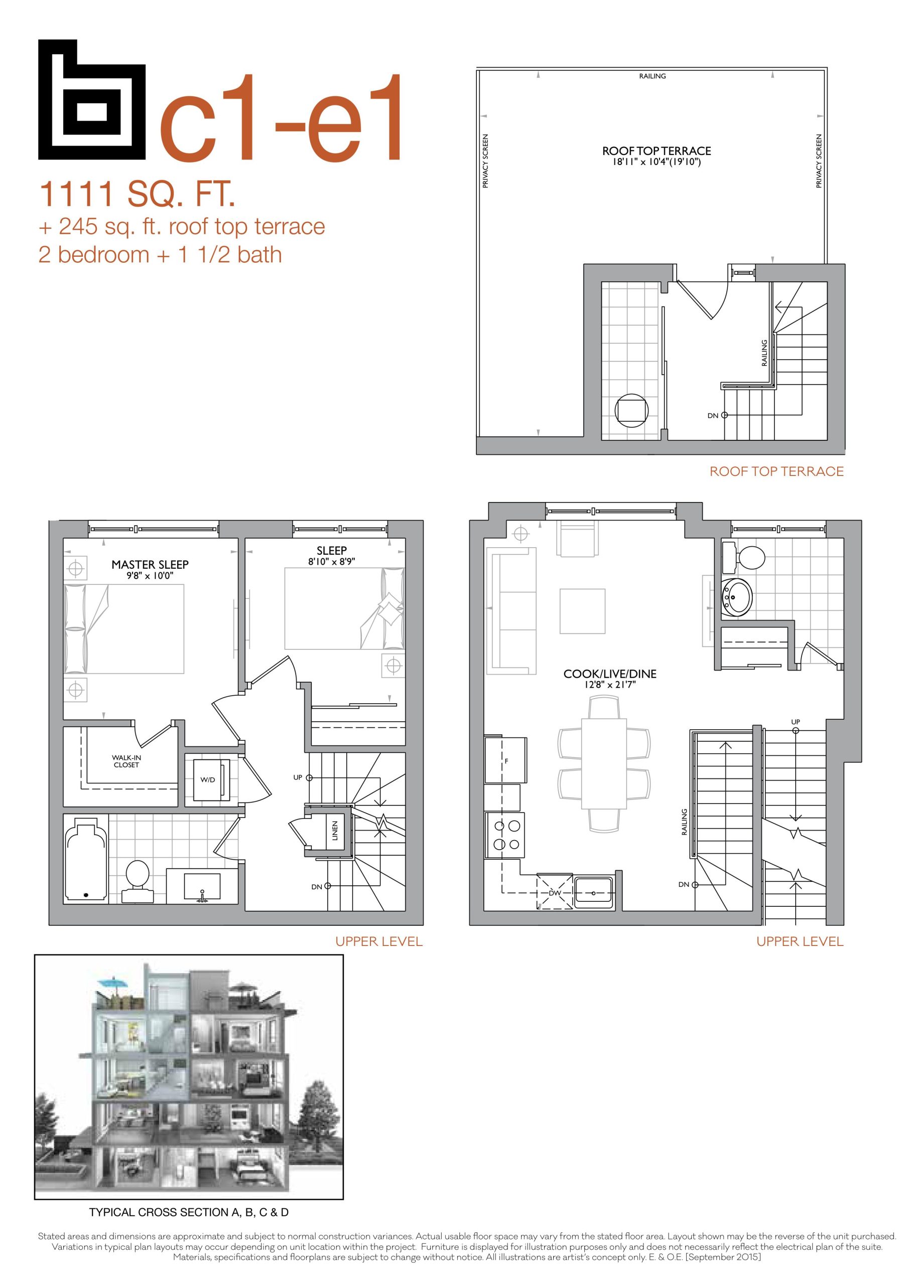 c1-e1 floor plan