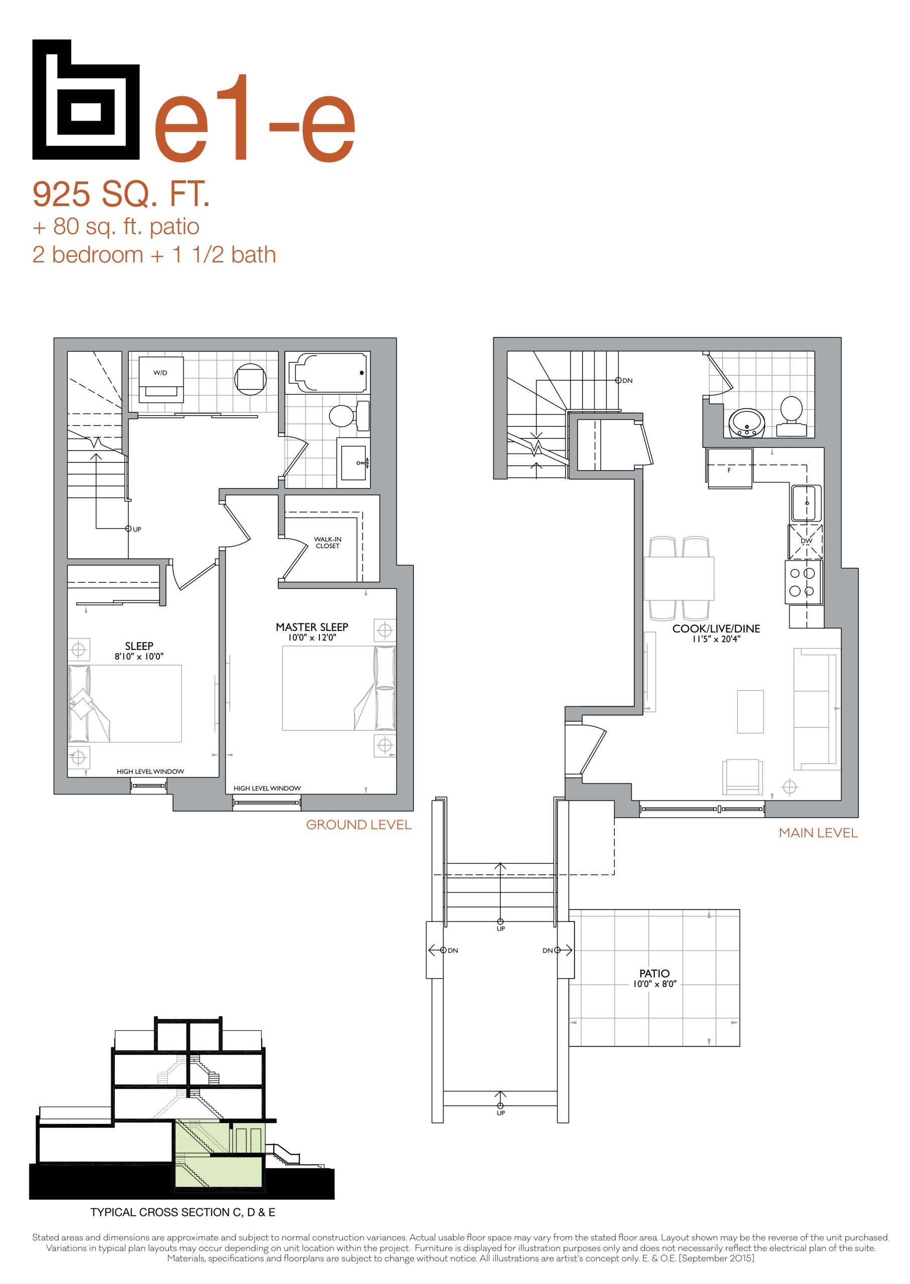 e1-e floor plan