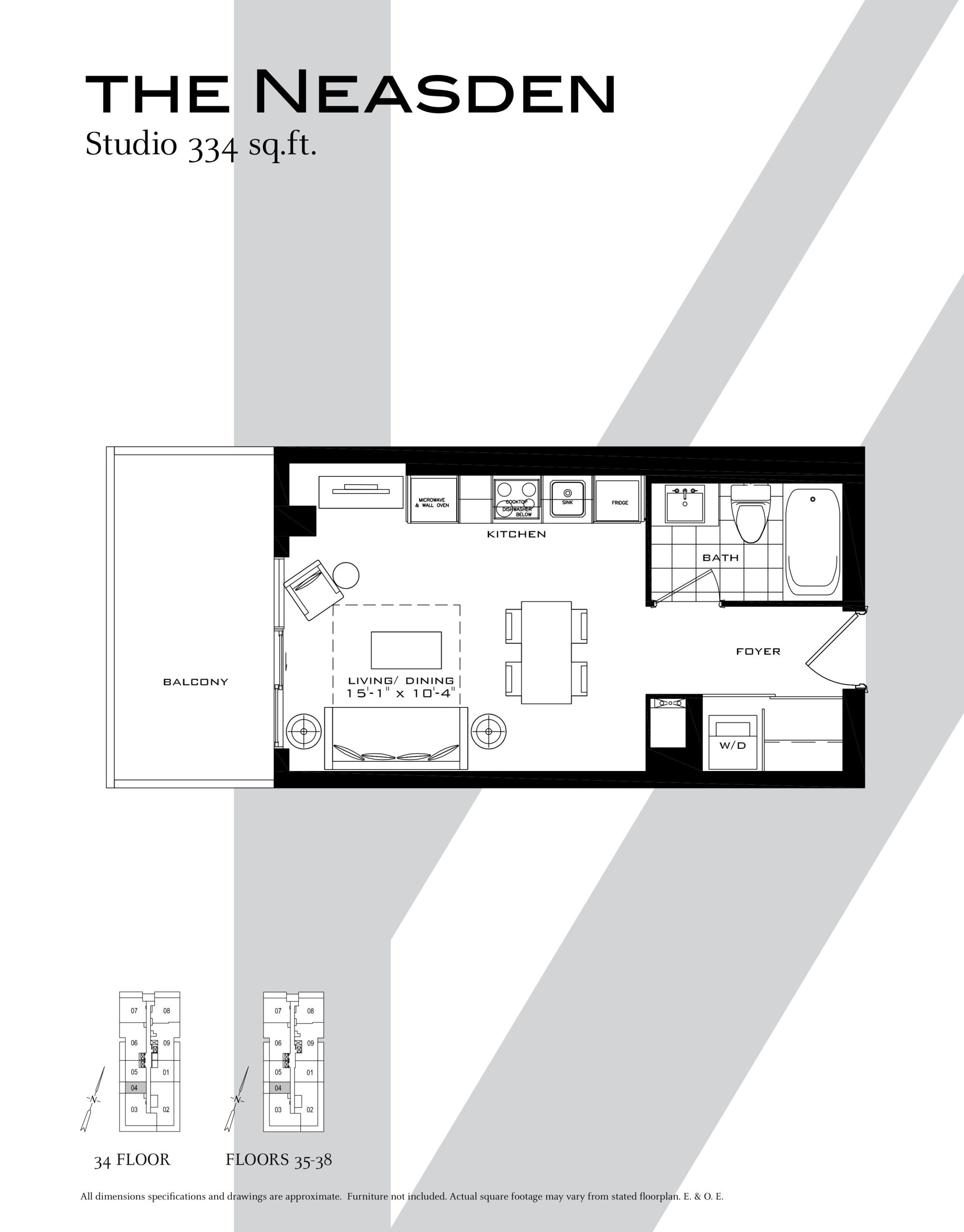 The Neasden floor plan
