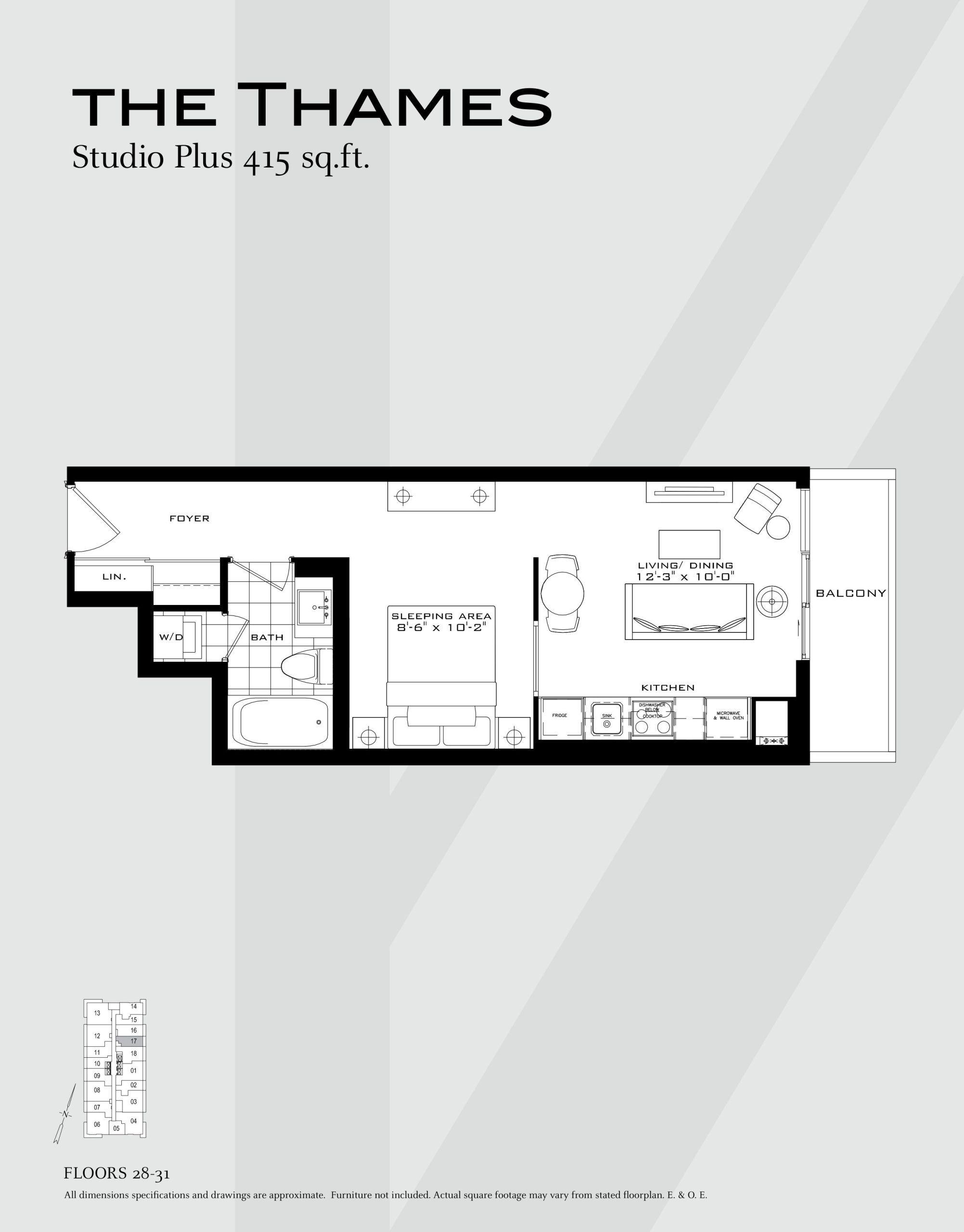 The Thames floor plan