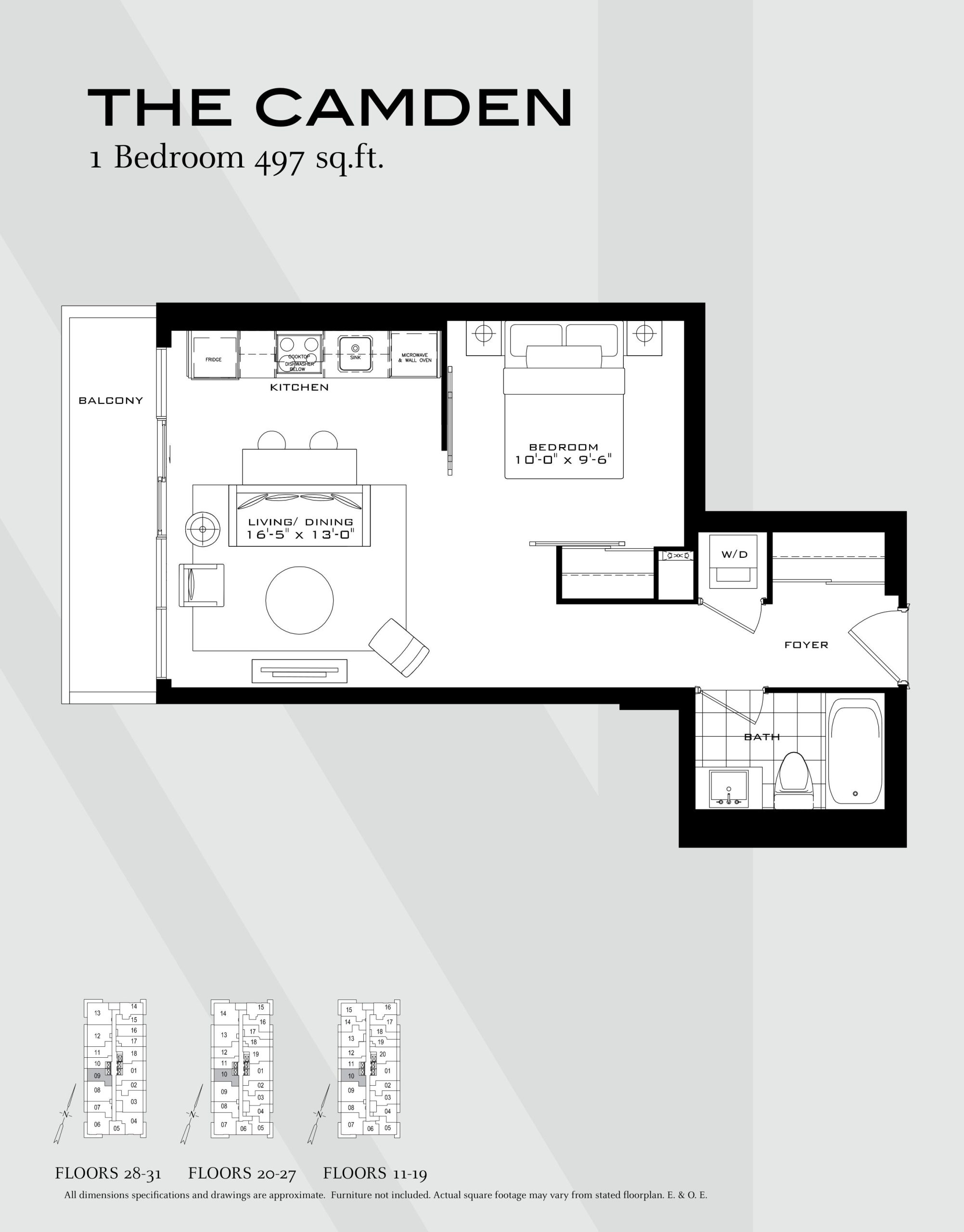 The Camden floor plan
