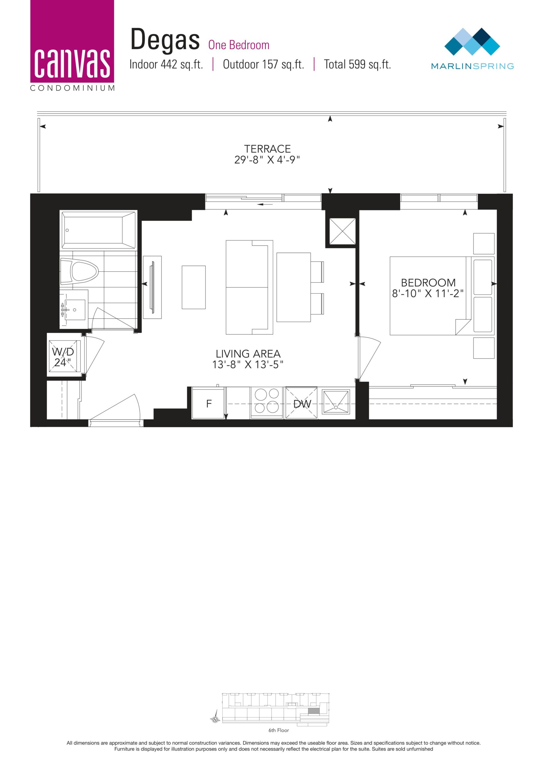 Degas floor plan