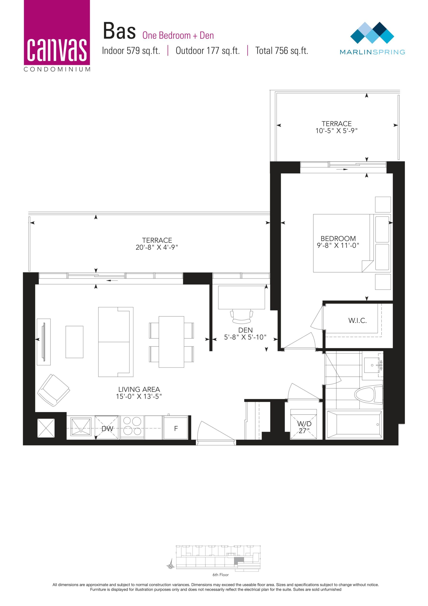 Bas floor plan