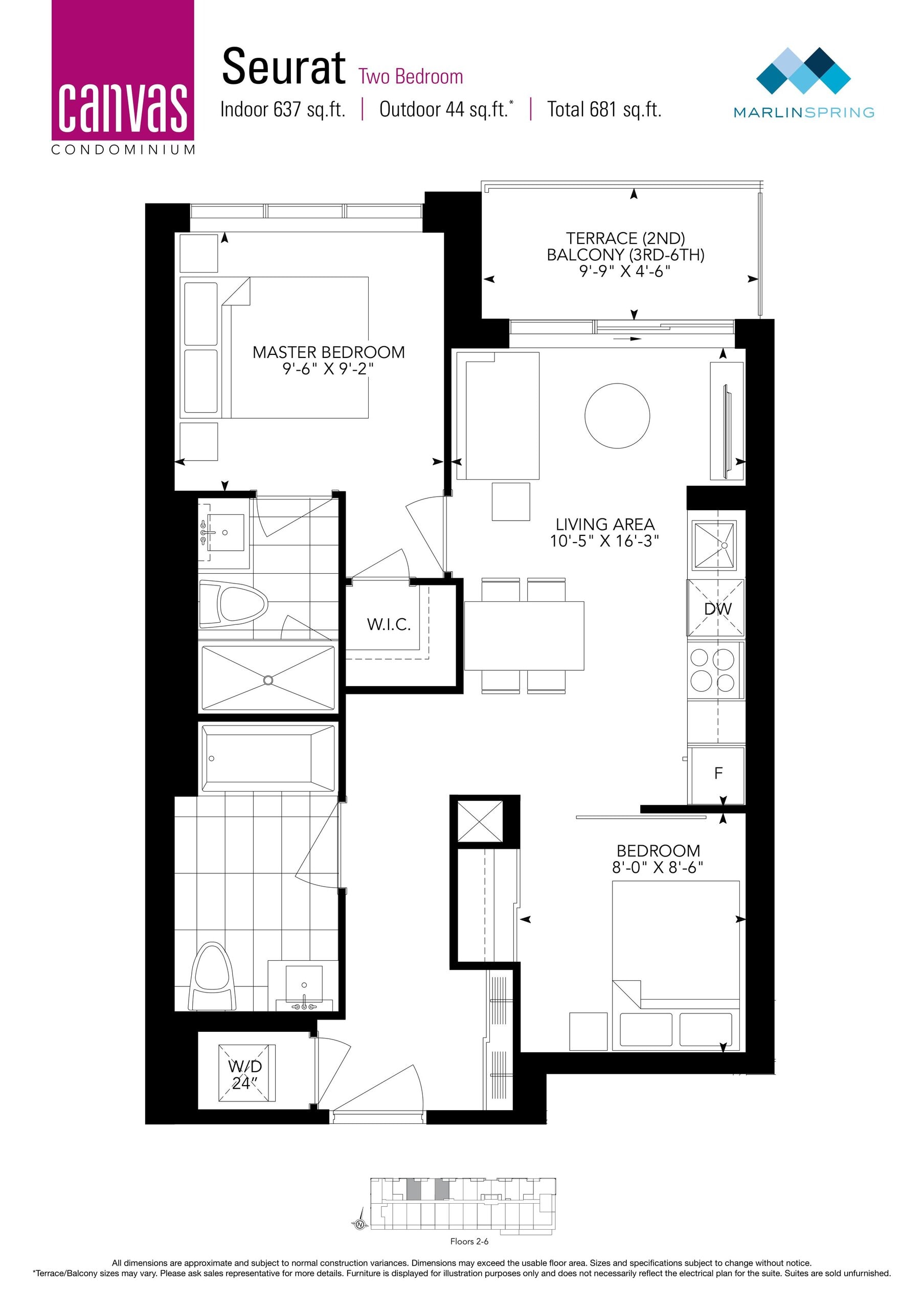 Seurat floor plan