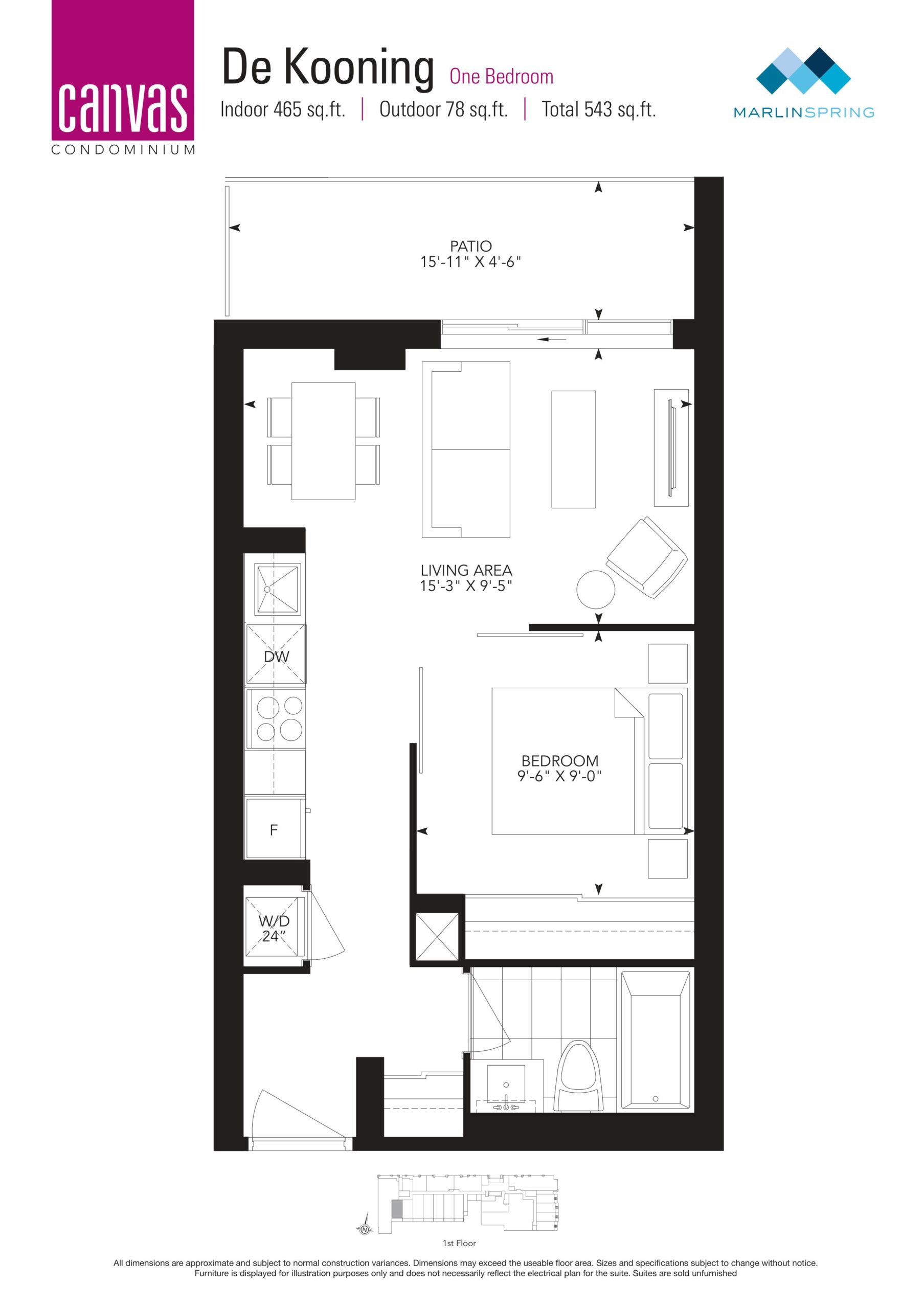De Kooning floor plan