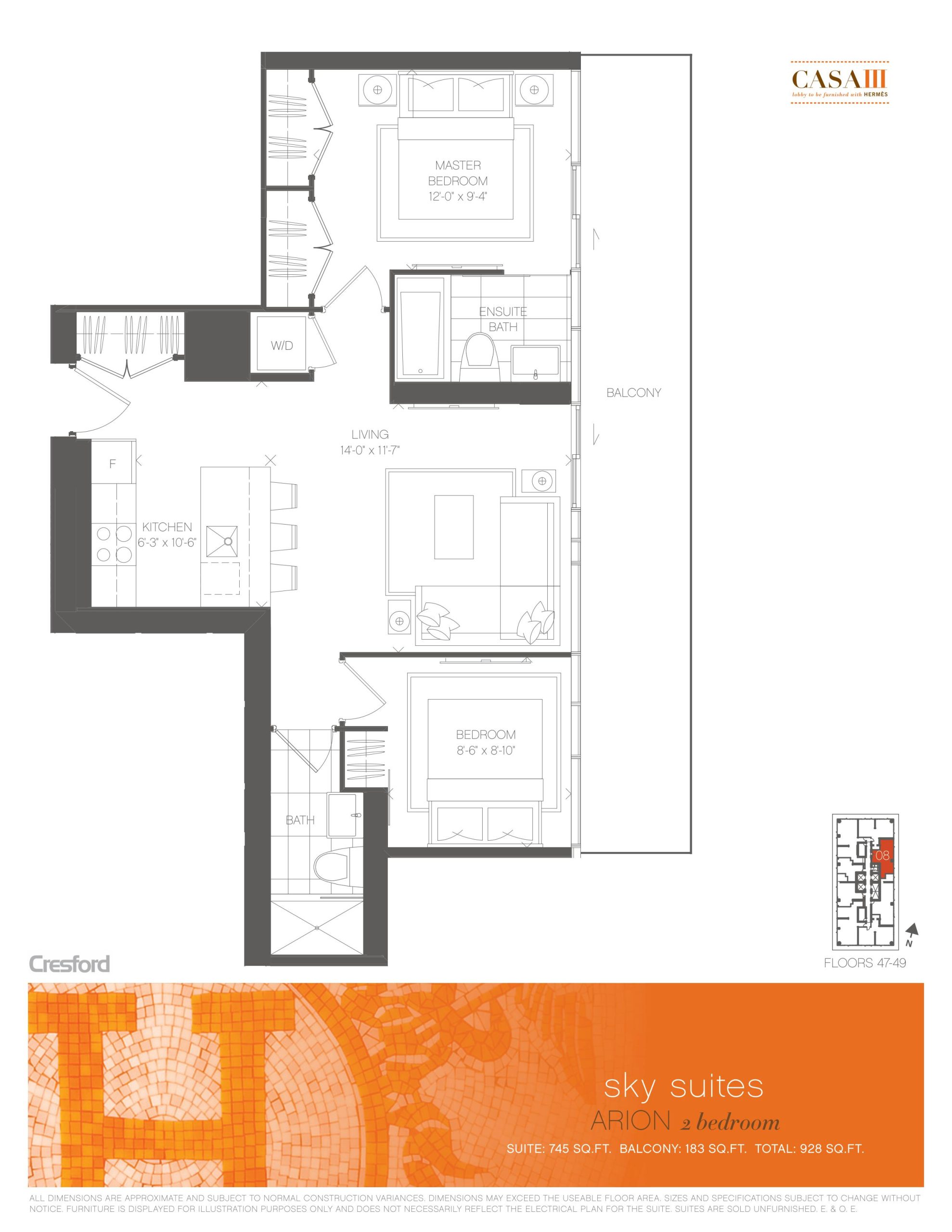 Arion floor plan