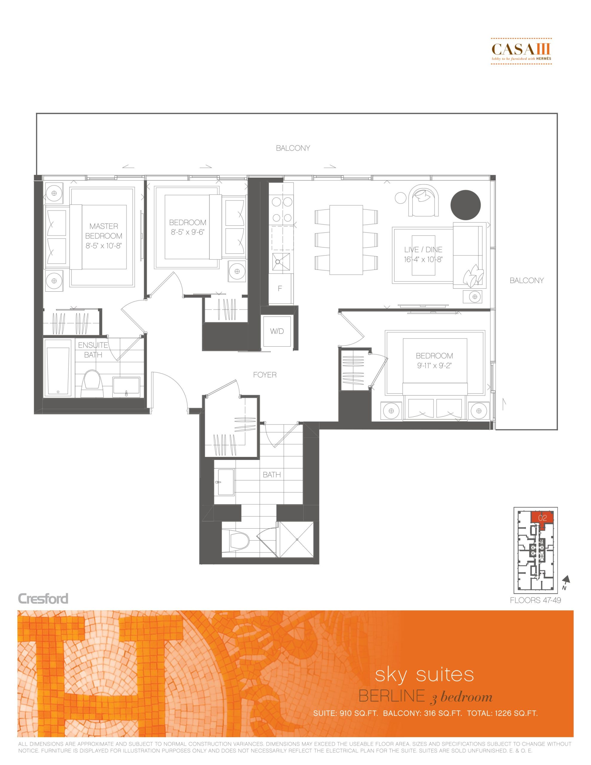 Berline floor plan