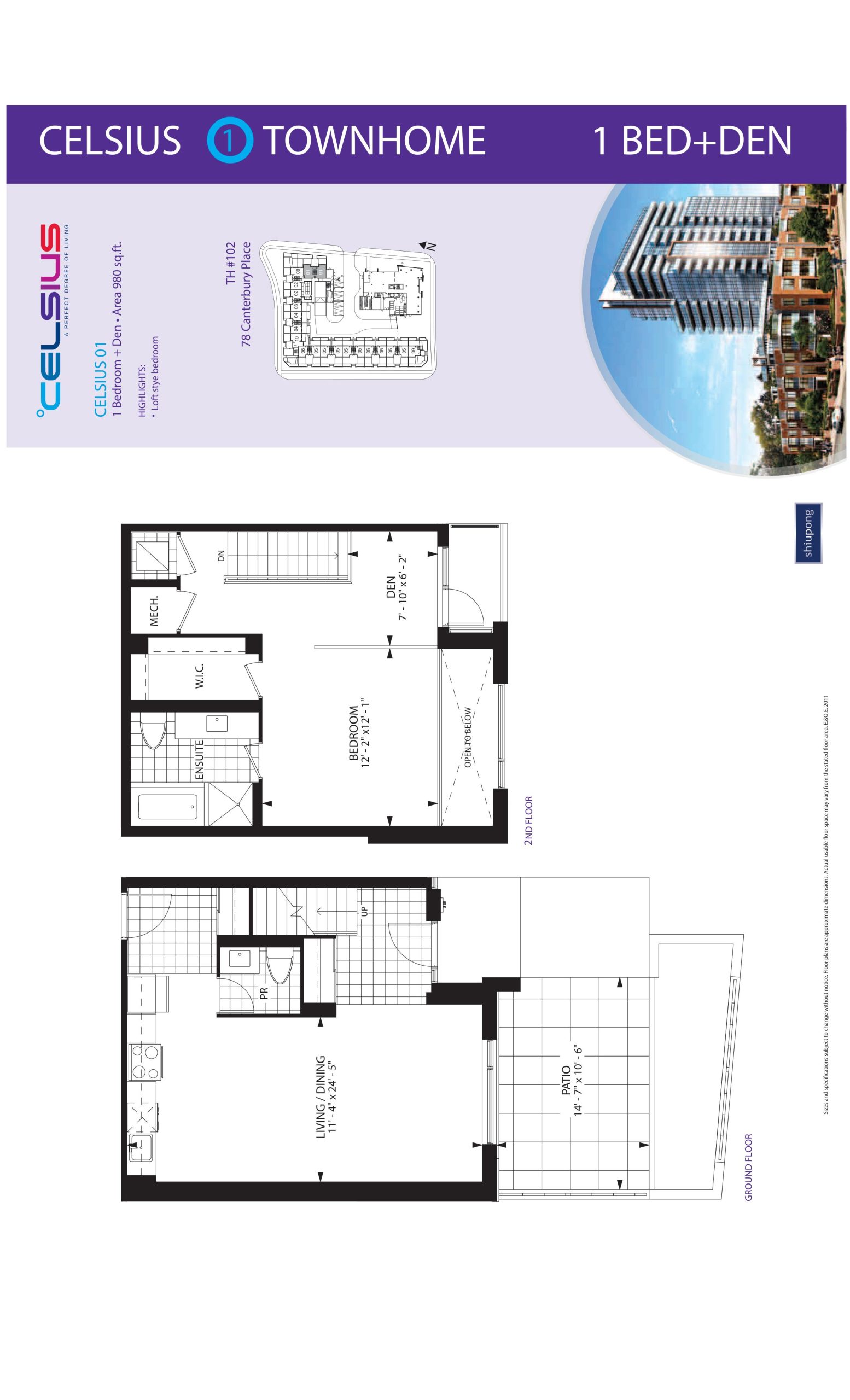 Celsius 01 floor plan
