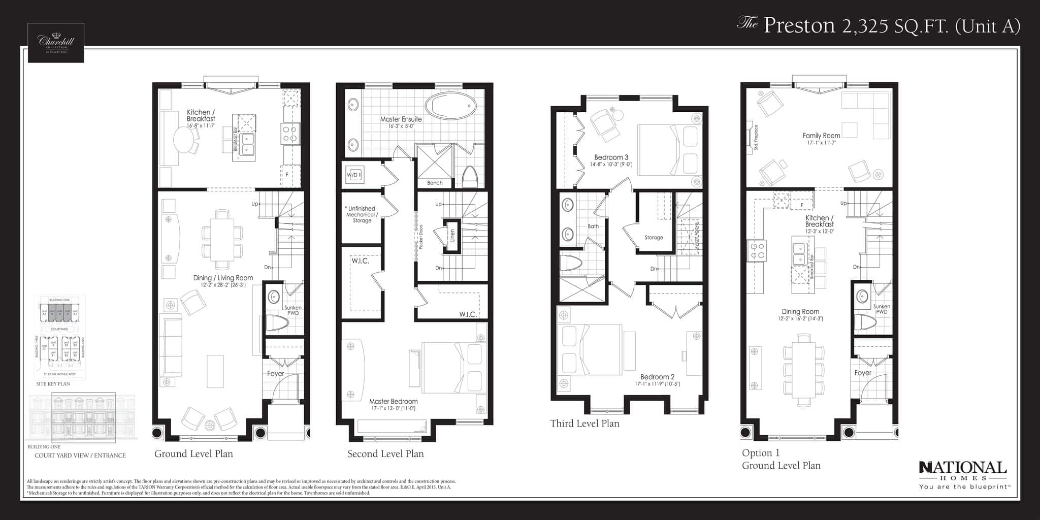 The Preston floor plan