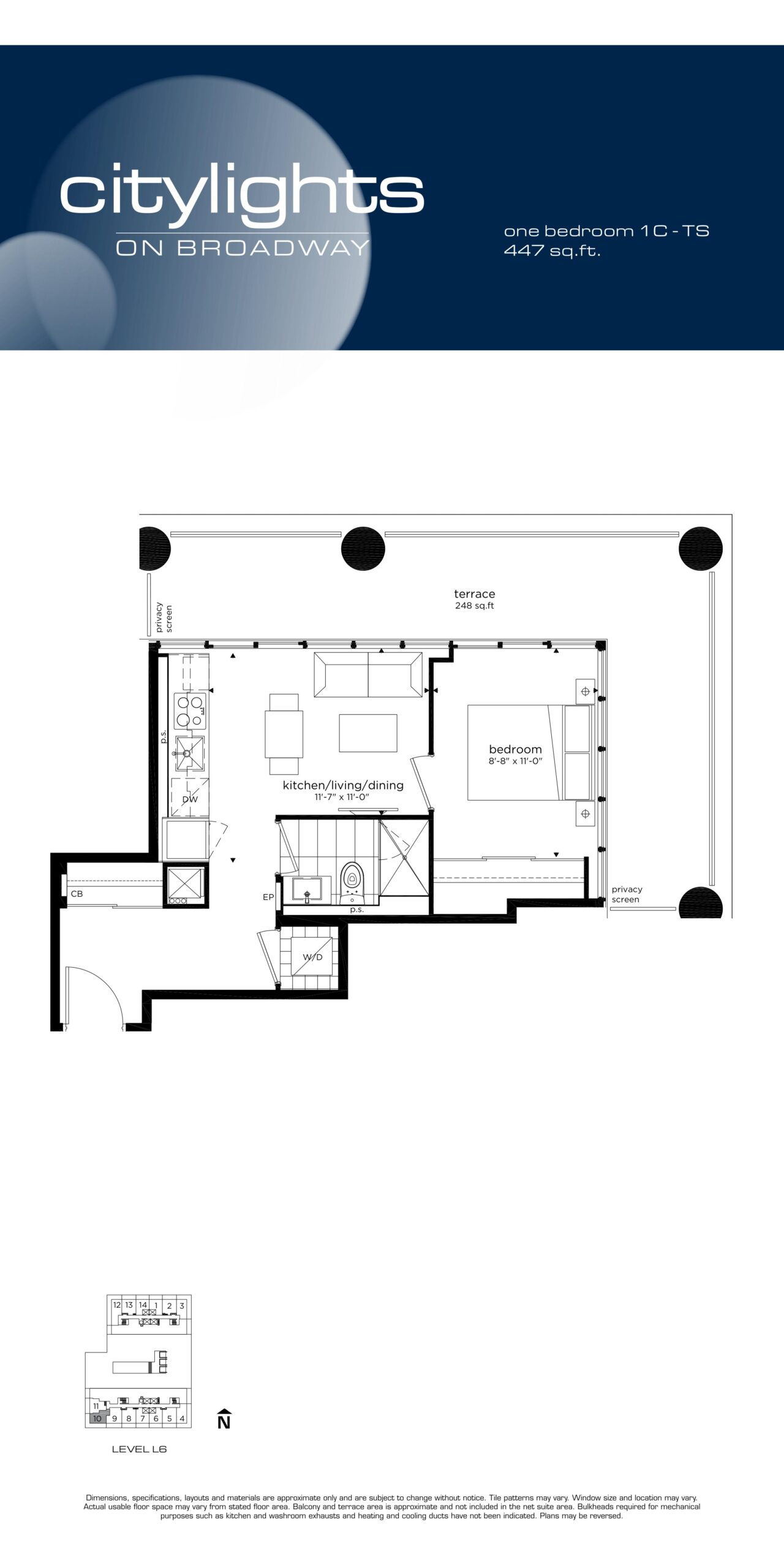 1C-TS floor plan