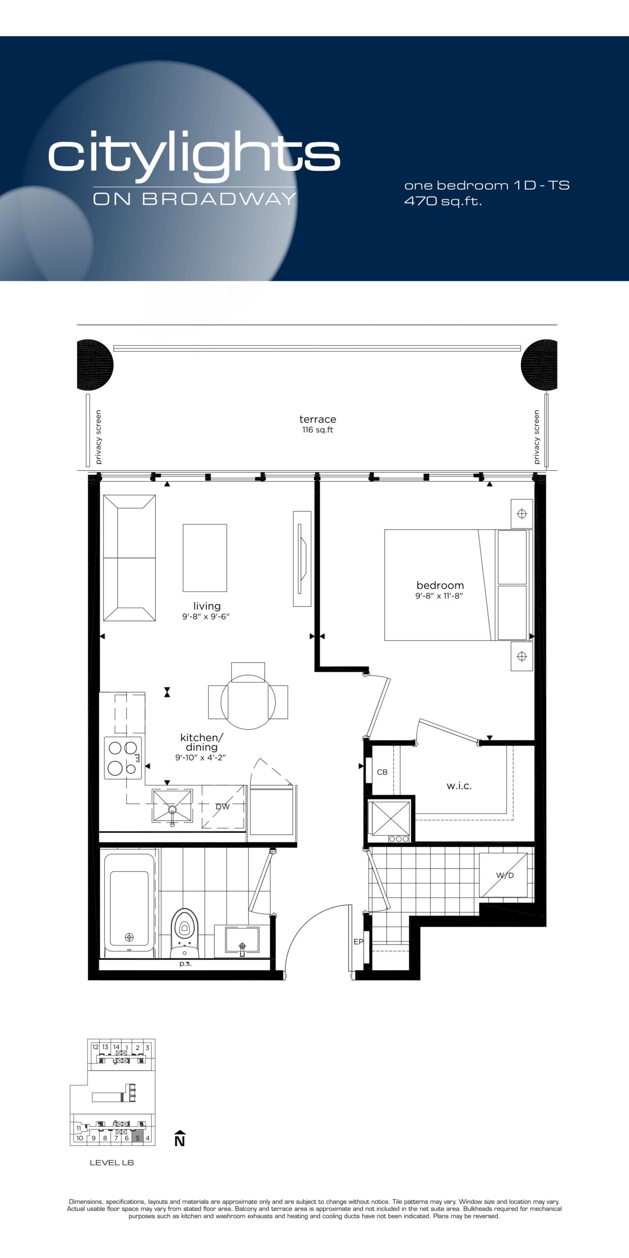 1D-TS floor plan