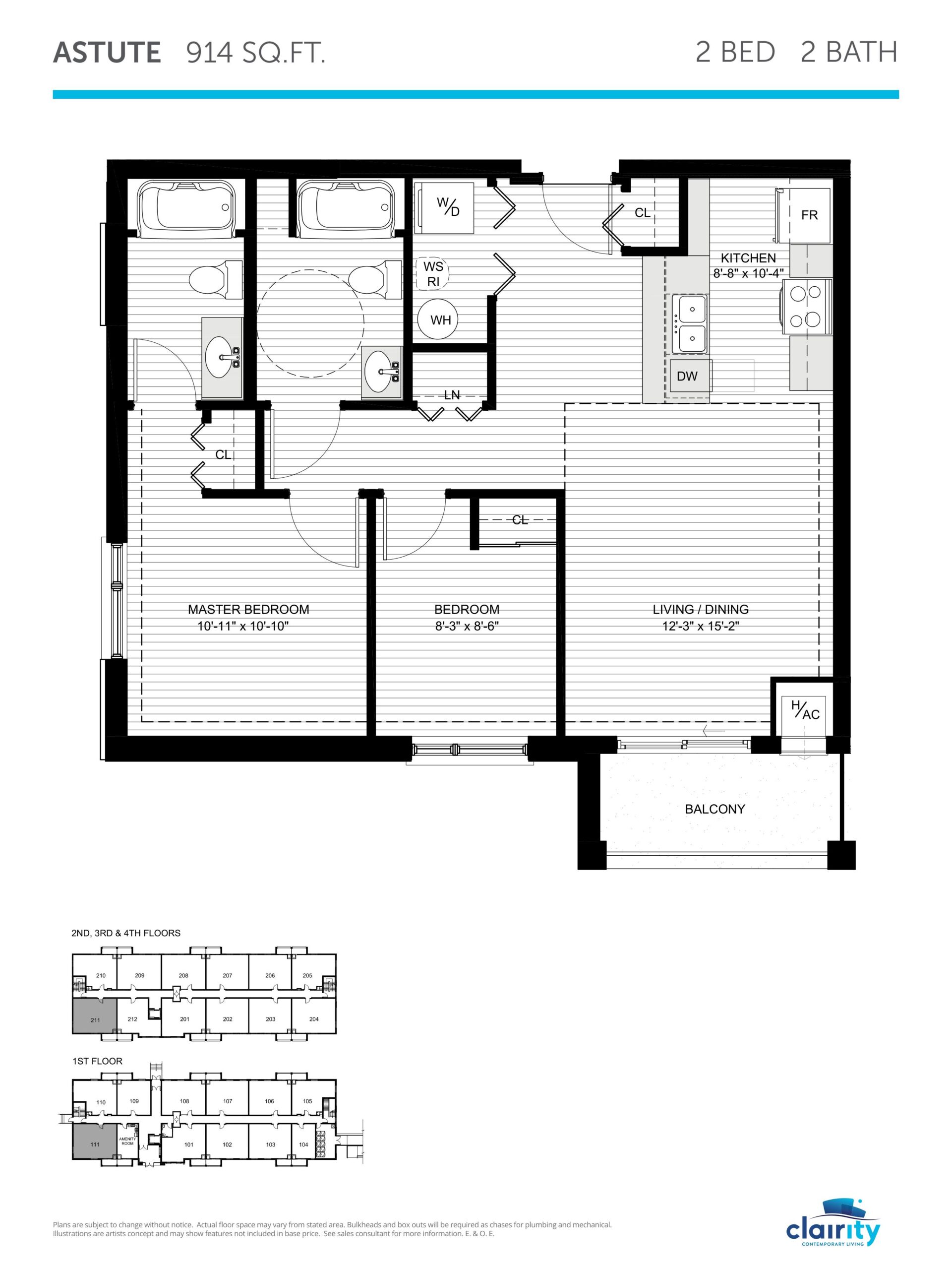 Astute floor plan
