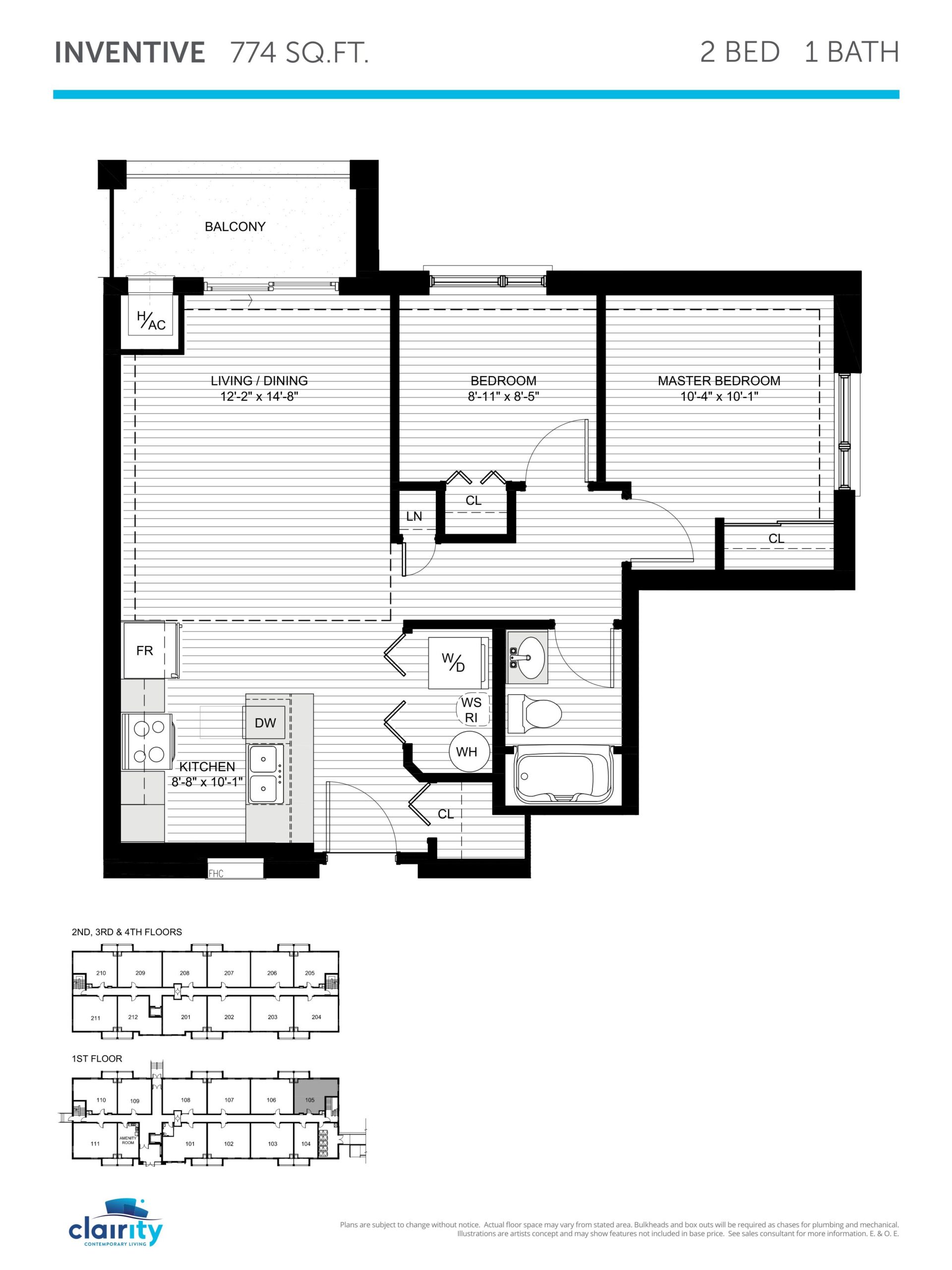 Inventive floor plan